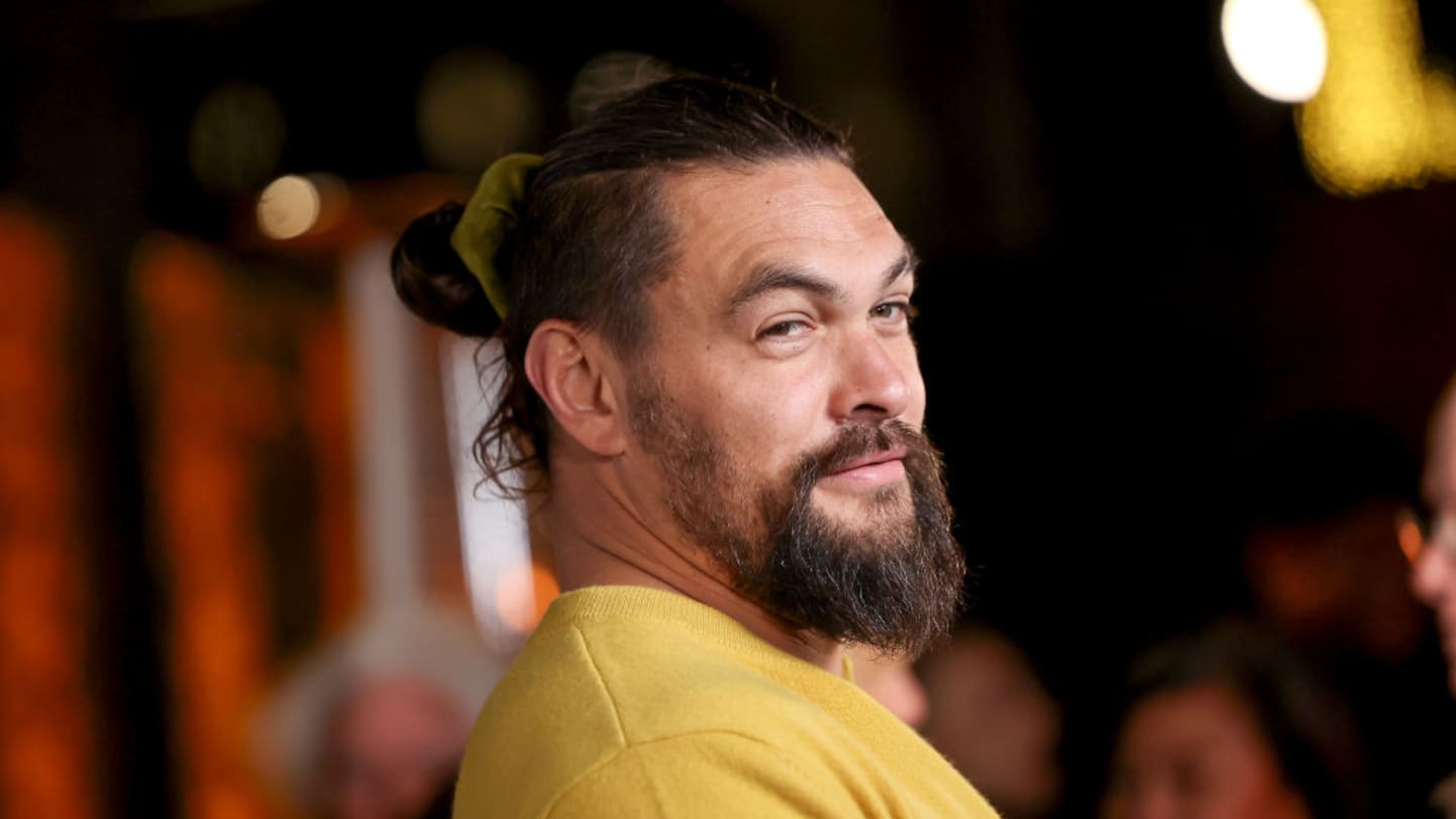 Who is the buddy Jason Momoa will be bringing down under this time? Photo / Getty Images