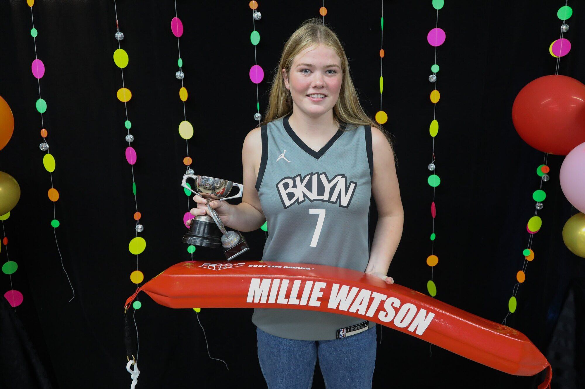  Millie Watson is Waihī Beach&rsquo;s 2025-2026 Junior Lifeguard of the Year. Photo / Alex Wilkins