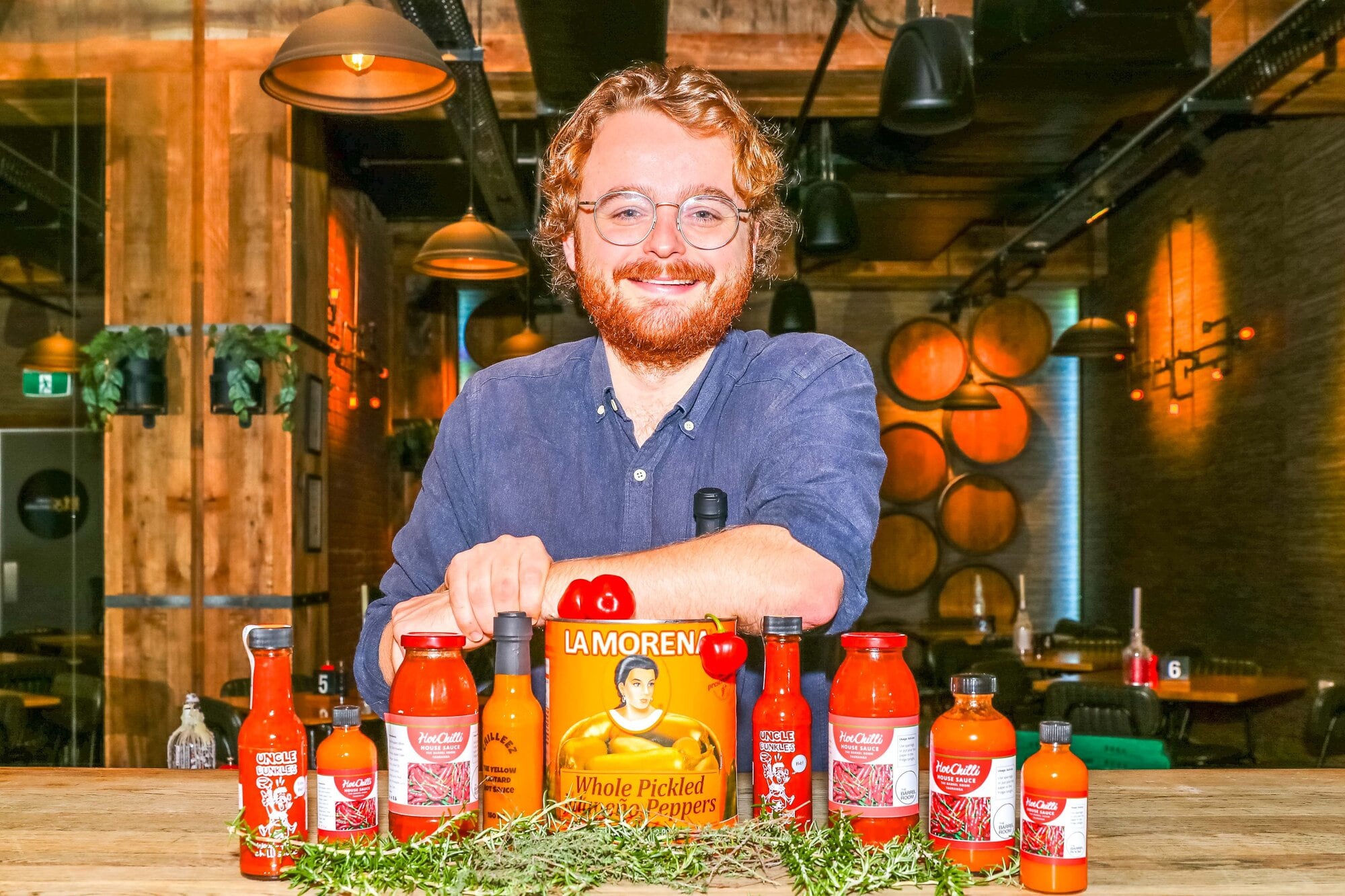  The Barrel Room general manager Liam Jackson is preparing for a big crowd to watch 2026&rsquo;s New Zealand National Chilli Eating Challenge final on wharf St. Photo / Kelly O&rsquo;Hara