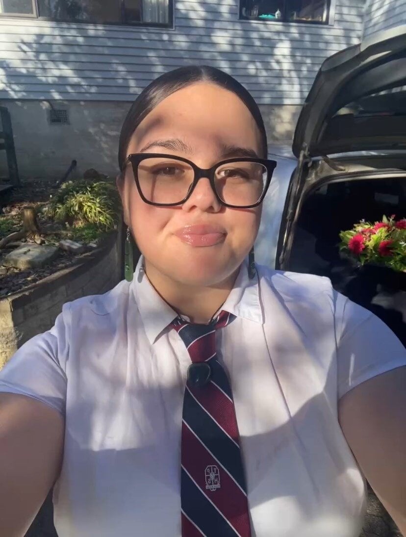 Former Te Puke High School student Bella Ngawhika has been awarded a Milford Foundation scholarship. Photo / Supplied