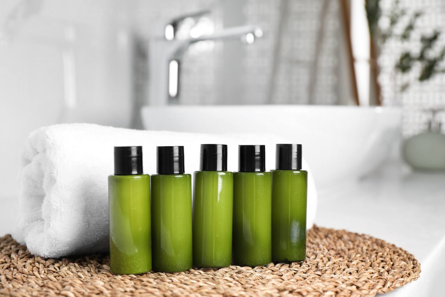 Luxury hotel manager urges guests to take home luxury travel-sized toiletries. Photo / 123rf