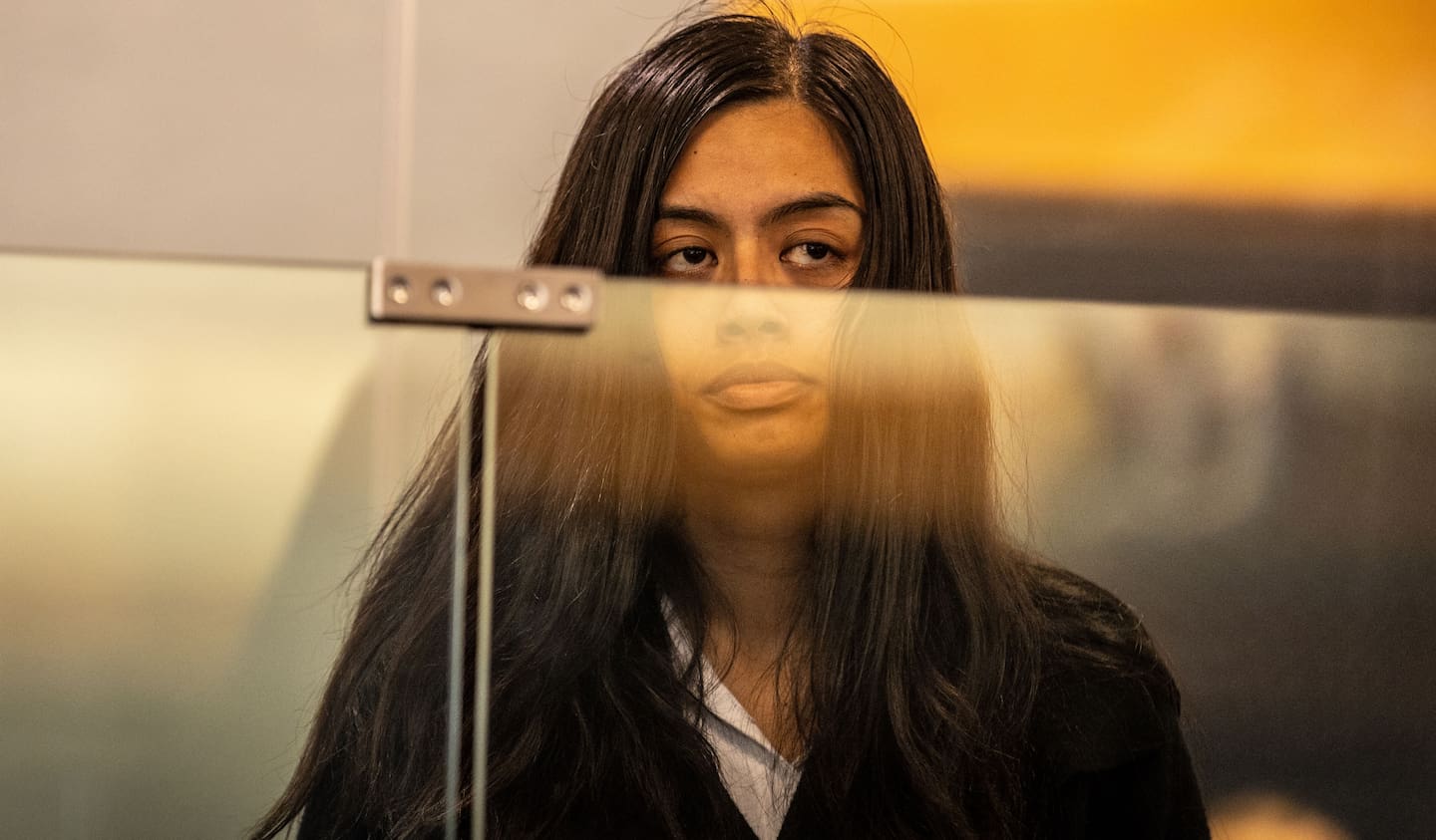 Nikitalove Tekotia appears in the High Court at Auckland in February 2024 to be sentenced for the manslaughter of her 2-year-old daughter, Arapera Fia, who she failed to protect from abuse. Photo / Michael Craig