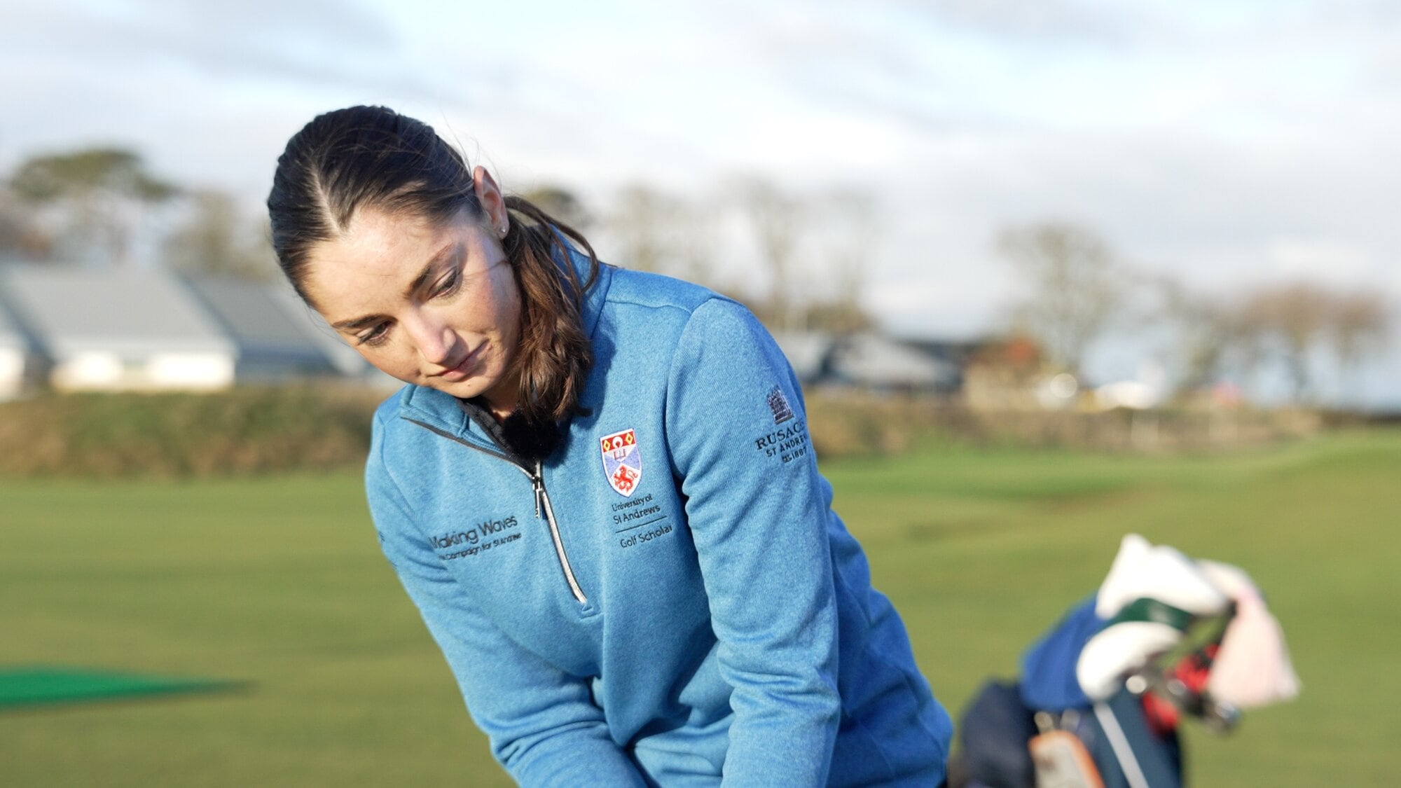  Caitlin Maurice is working closely with her coach to prepare for championships including the AIG Women&rsquo;s Open and an invitation to Augusta National. Photo / Supplied