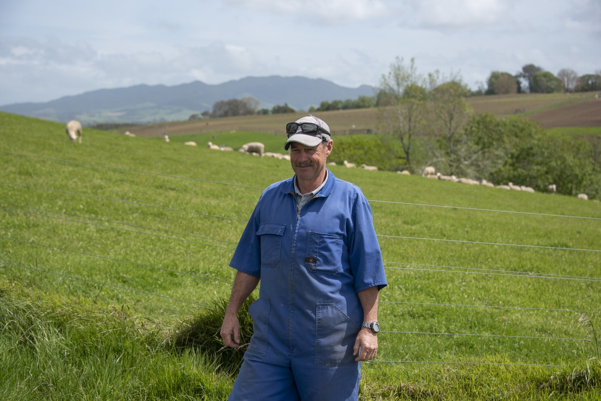  Grant Dixon runs a 217ha mixed farm across three blocks with his wife Sue. Photo: Catherine Fry