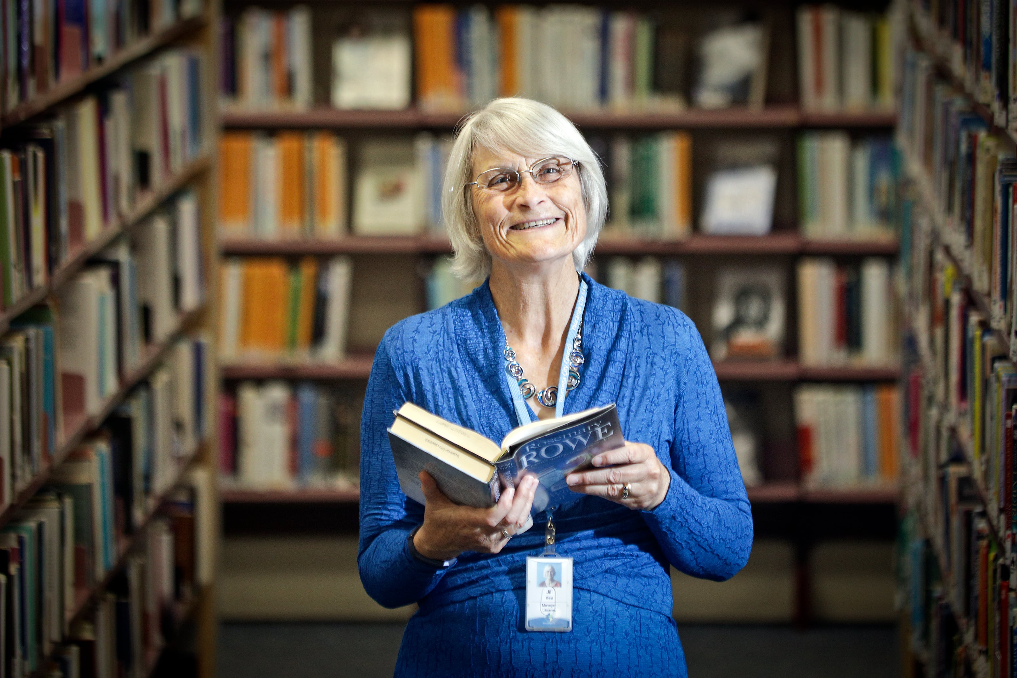 Friends of the Tauranga City Libraries chairwoman Jill Best. Photo / Andrew Warner