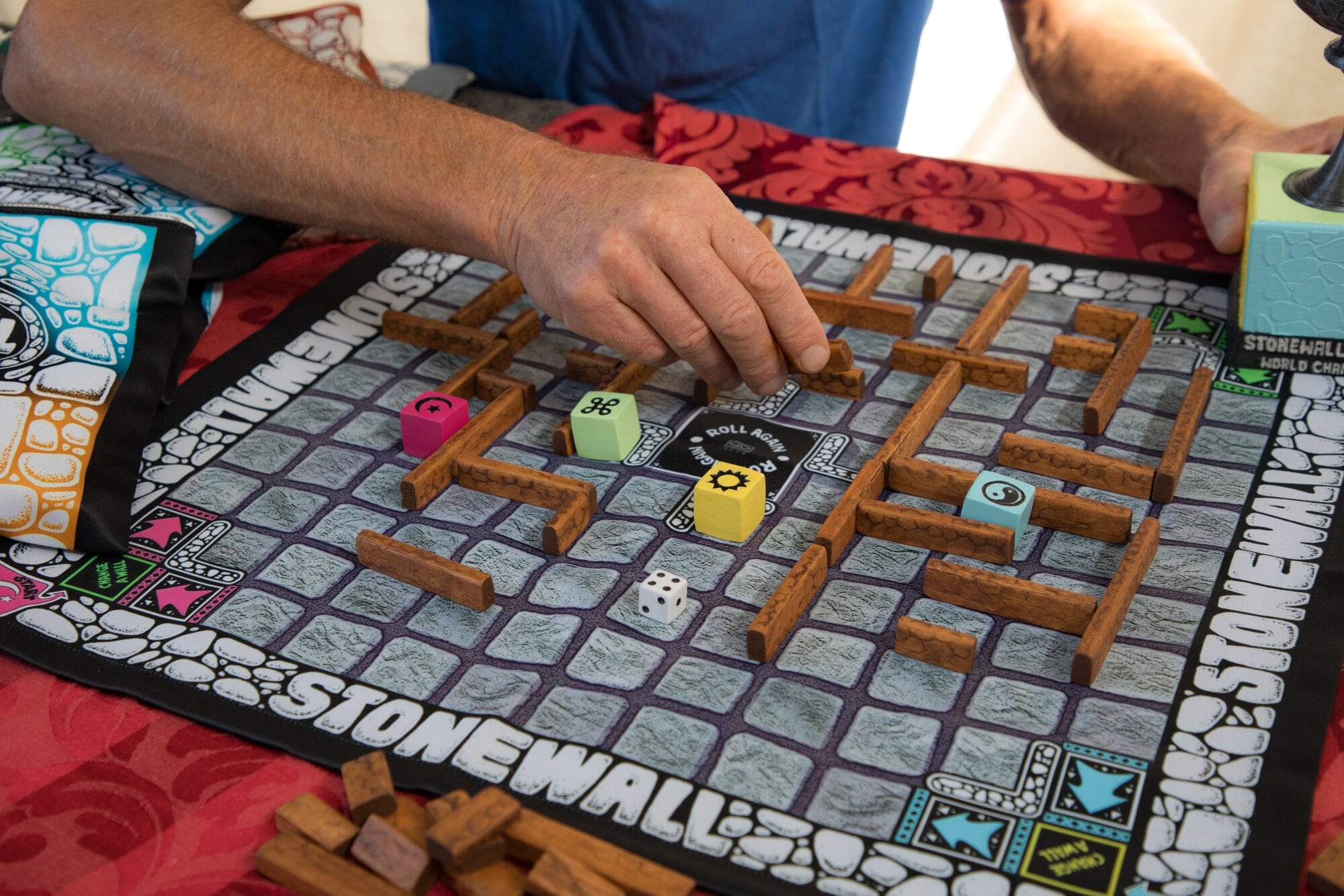 Stonewall is a classic NZ boardgame created in the 1990s by Mark McGregor and brothers Roger and Grant Bullot. Photo / Jo Jones