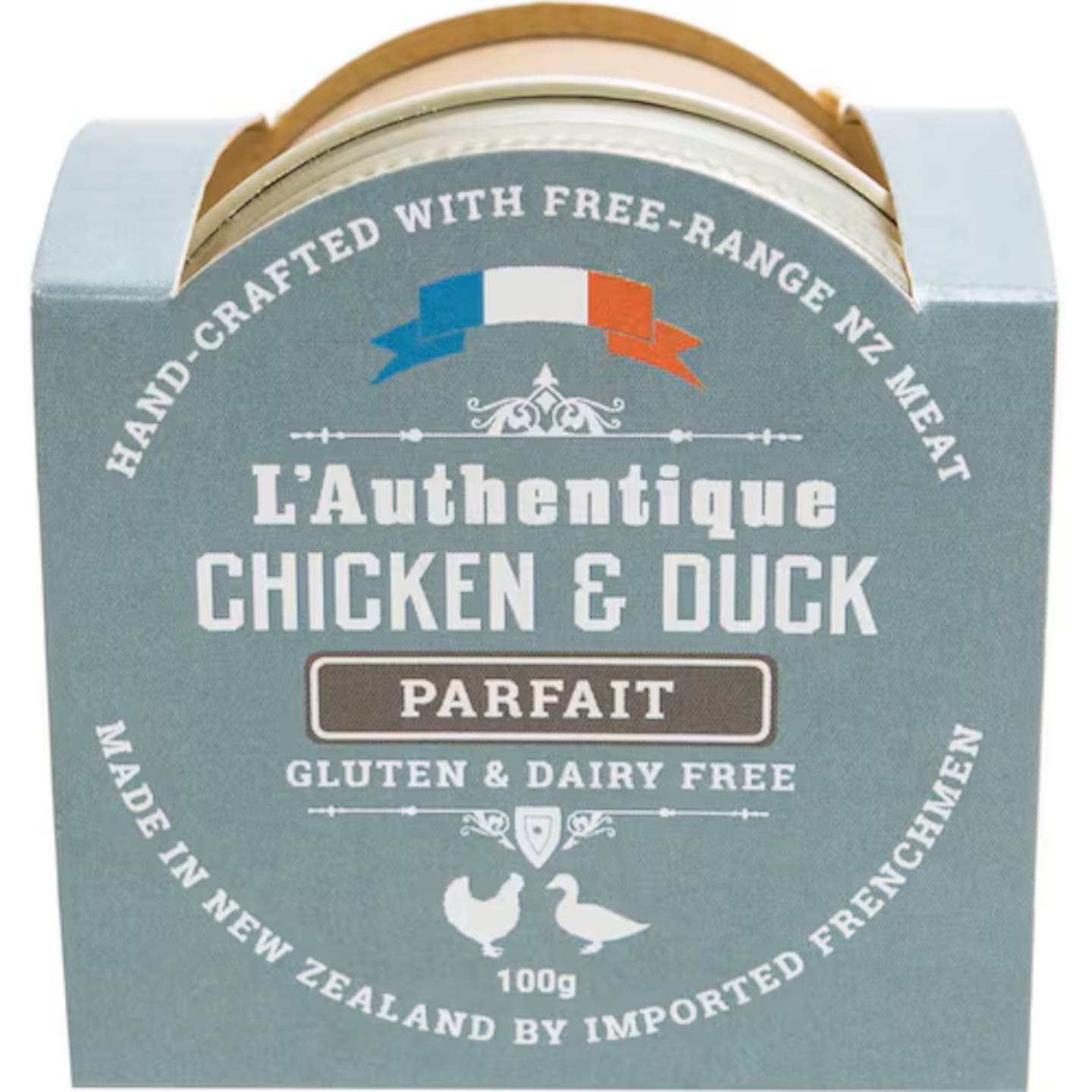 L'Authentique Chicken & Duck Parfait (100g) has been recalled.