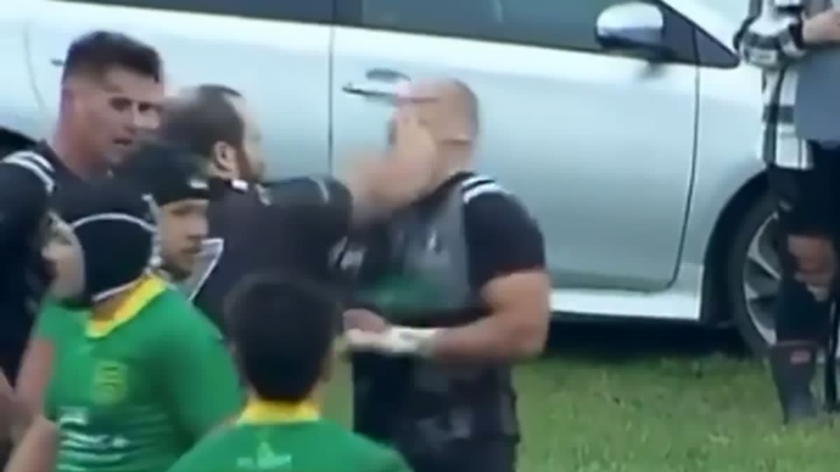 Upset rugby player strikes own teammate; investigation launched