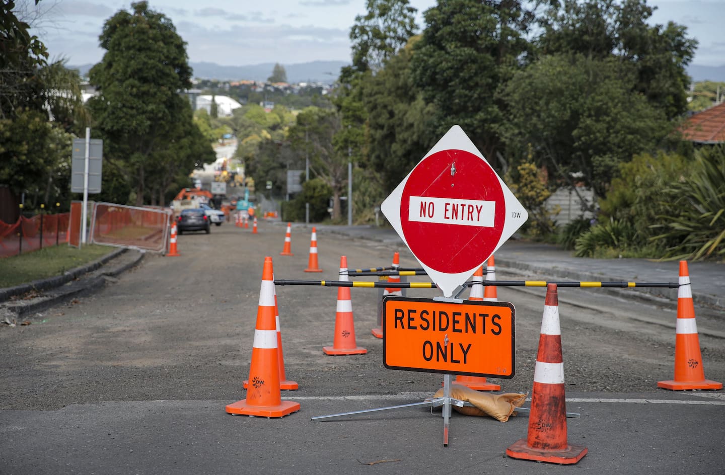 Locals in an inner west area notorious for its roadworks are irate Auckland Transport is planning more changes, calling it "insane" and "absolute madness". Photo / Alex Burton