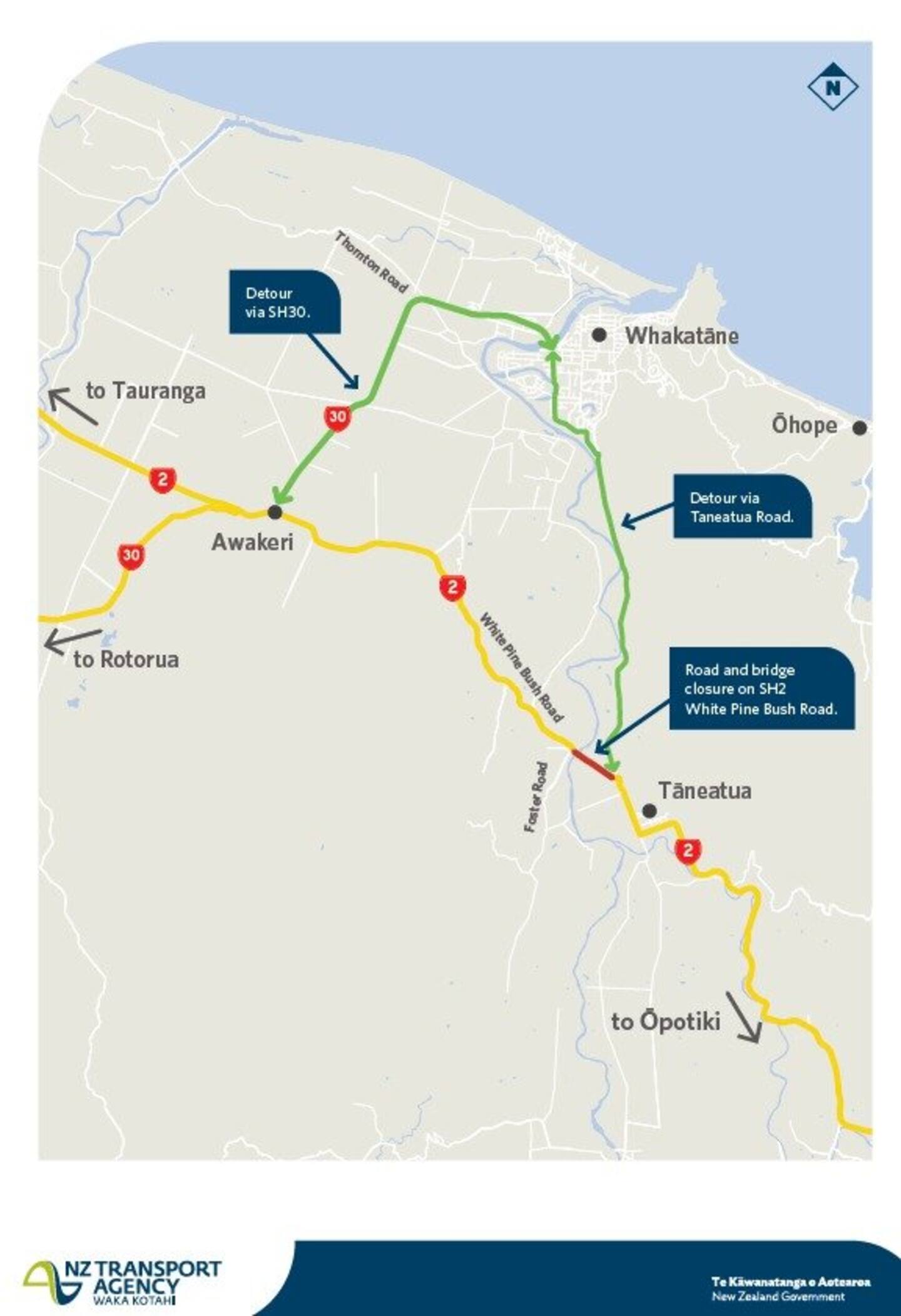 The Pekatahi Bridge, which is located north of Tāneatua on State Highway 2 (SH2) will close for 6 days for essential deck repairs from Monday 30 June. Photo / NZTA