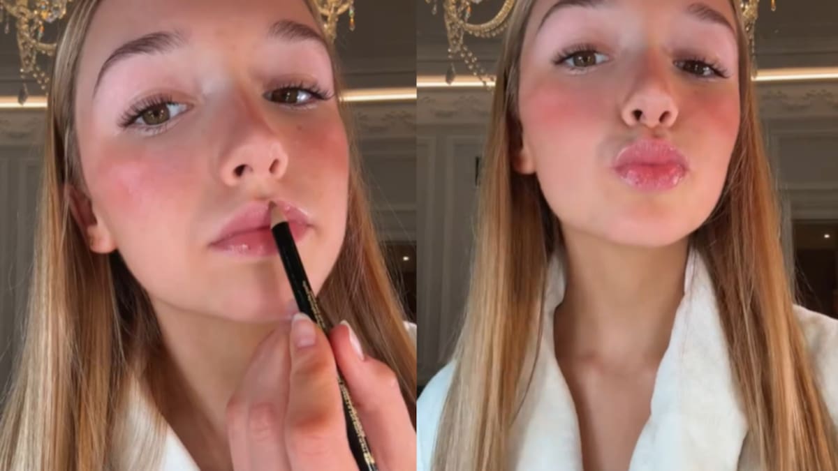 Harper Beckham, 13, shares costly makeup routine Harper Beckham, 13, shares costly makeup routine