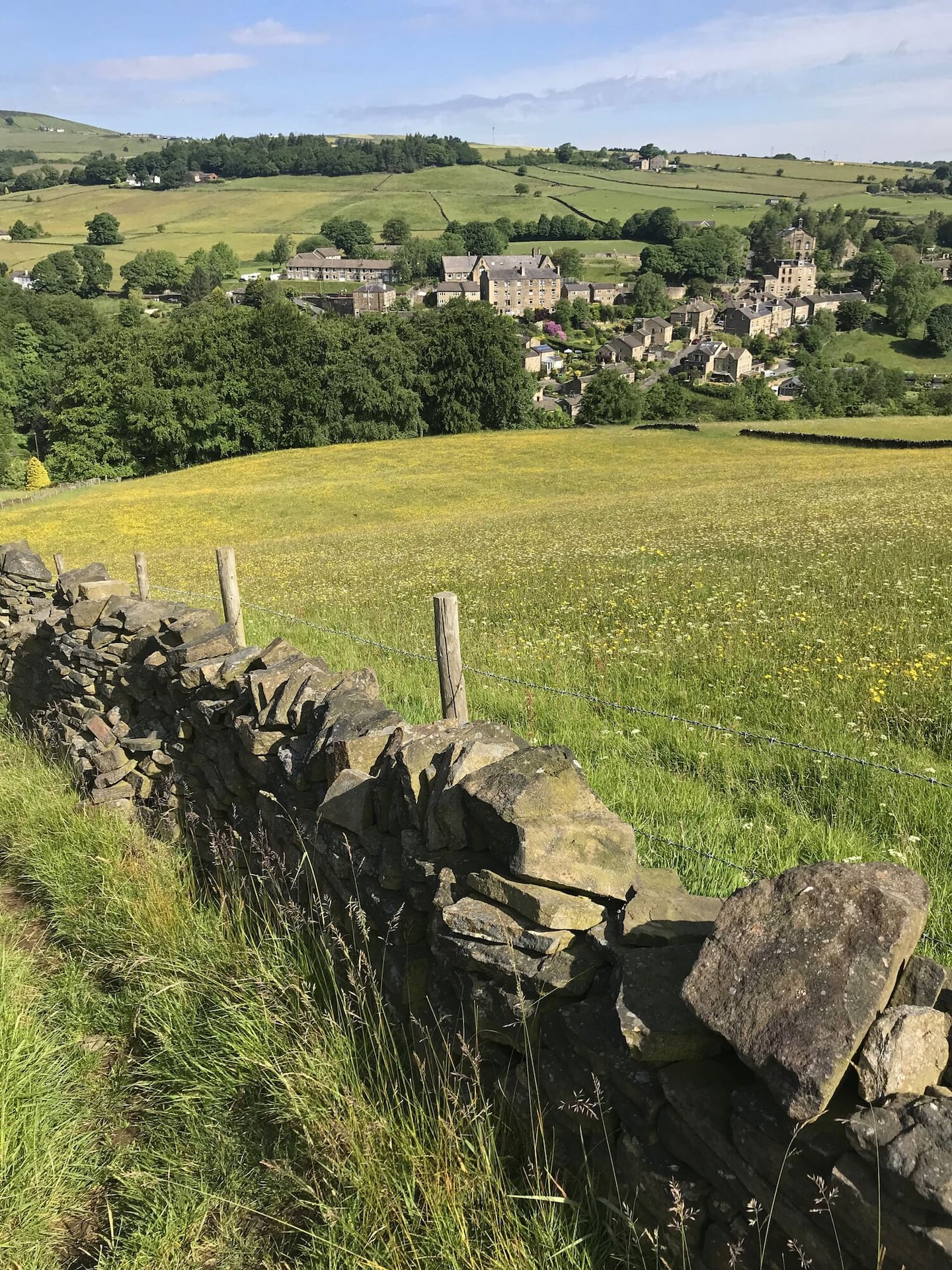 Calderdale Way near Ripponden.