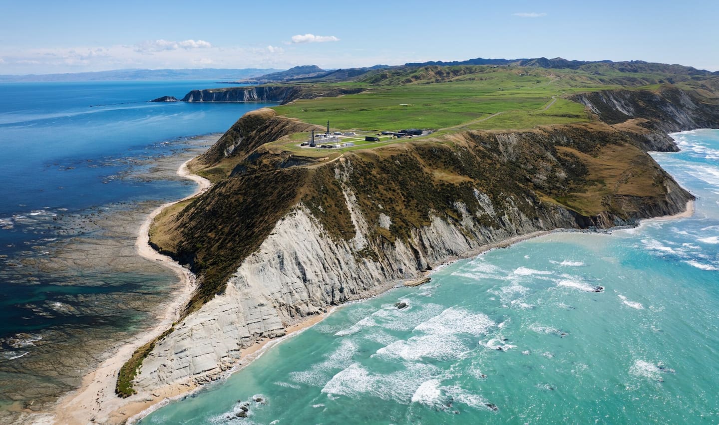 The majority of Rocket Lab's missions to date have launched from the company's pad at Mahia in Hawke's Bay. Photo / From the book The Launch of Rocket Lab