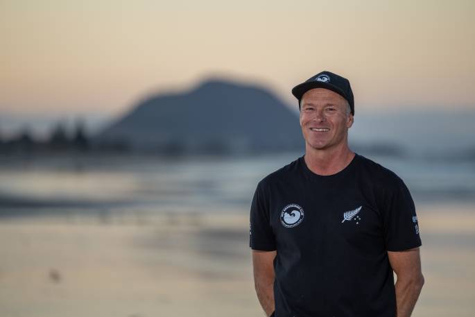 Bay Boardriders coach Owen Barnes. Photo / Jamie Troughton, Dscribe Media