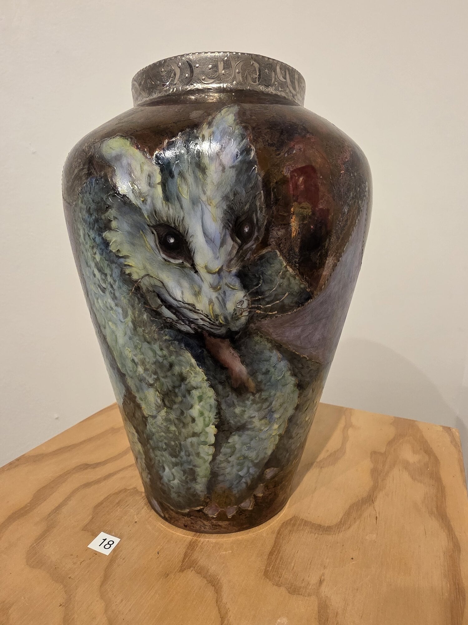  Tauranga Porcelain Artists have their work on display in an exhibition titled 'All Fired Up' at The Pothouse Gallery, Tauranga Historic Village, until October 18. Photo / Supplied.
