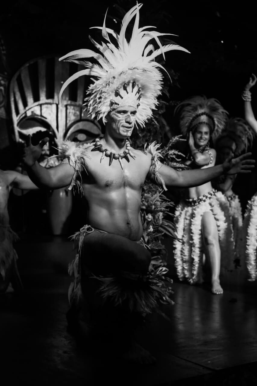  The Rapa Nui (Easter Island) cultural dance group, called Puku Rangi Tea, will host a free open community workshop at QEYC from 9.30am-10.45am Sunday where participants can “learn the beauty and connect with the magic” of their cultural ballet. Photo / Supplied