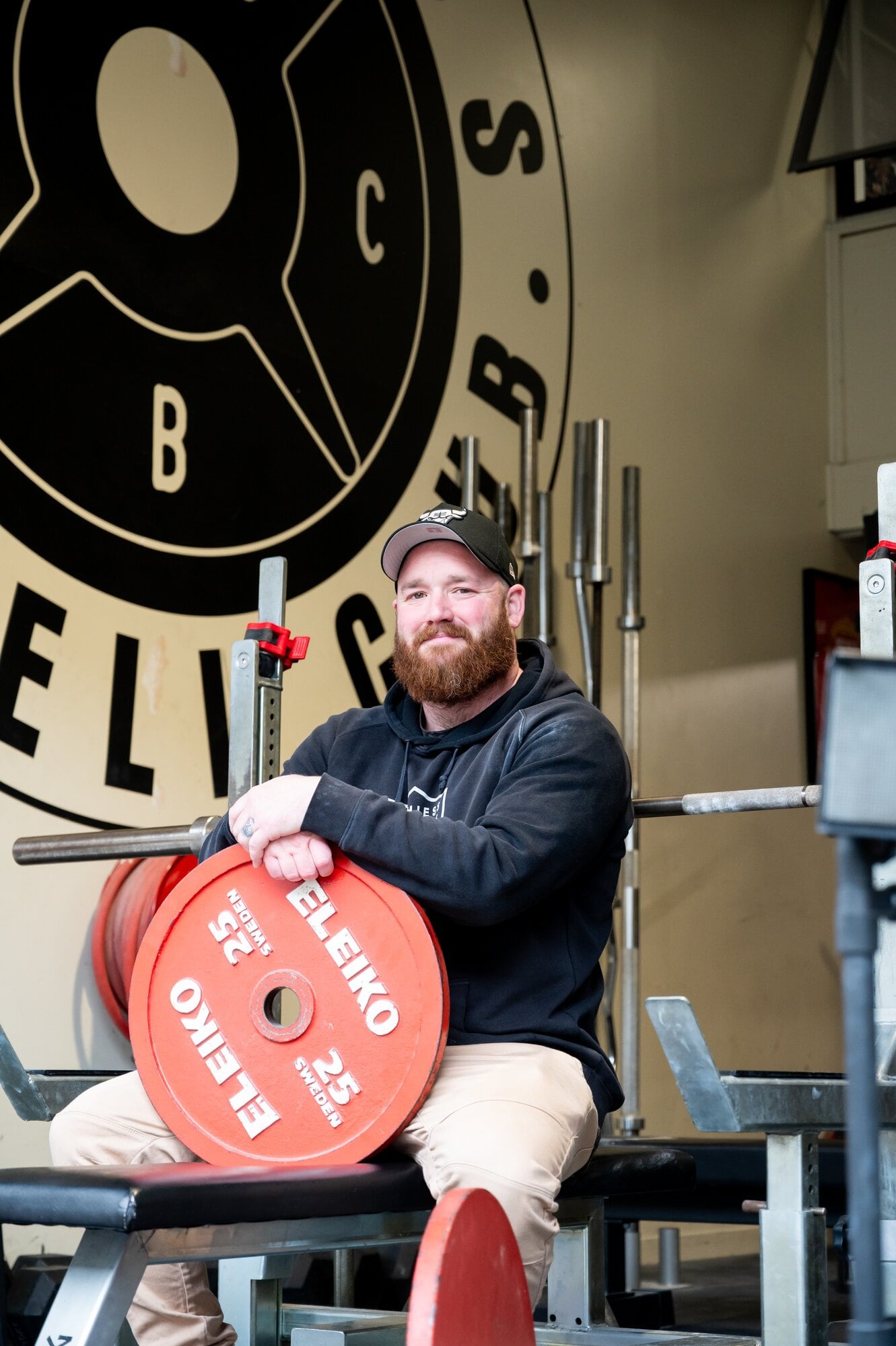  Judea powerlifting coach Mike Jones will be assistant coach for the New Zealand team. Photo / Brydie Thompson