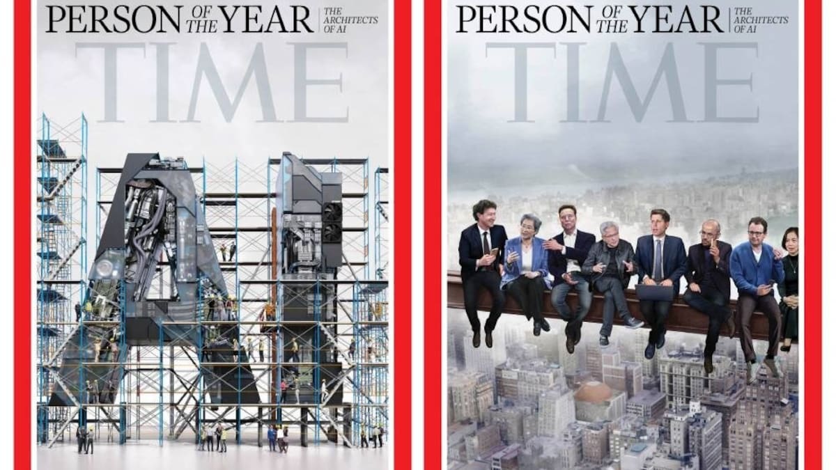 Time magazine names ‘Architects of AI’ as Person of the Year Time magazine names ‘Architects of AI’ as Person of the Year