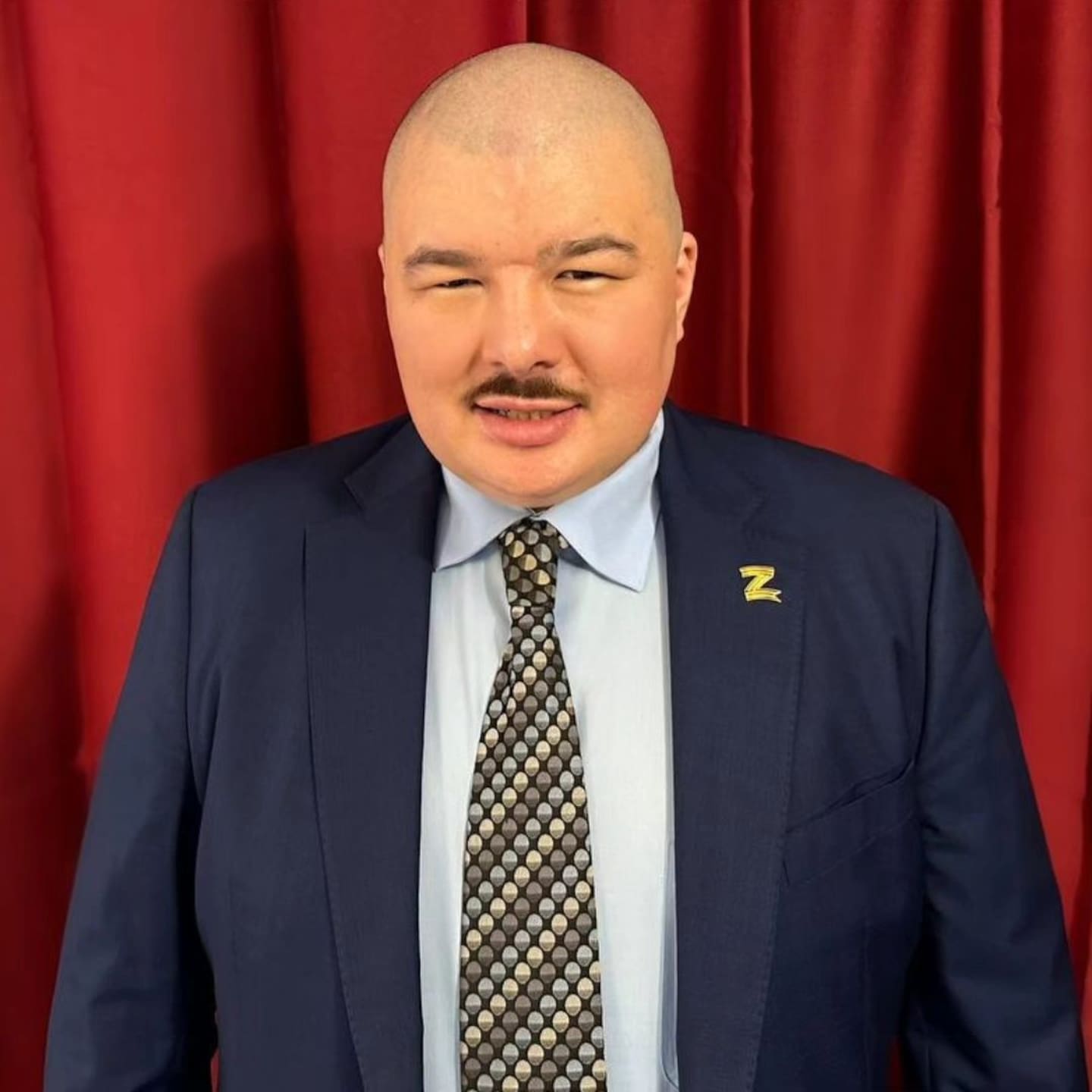Australian Pro-Putin propagandist Simeon Boikov has been hiding from police in the Russian consulate in Sydney since December 2022. Photo / Aussie Cossack