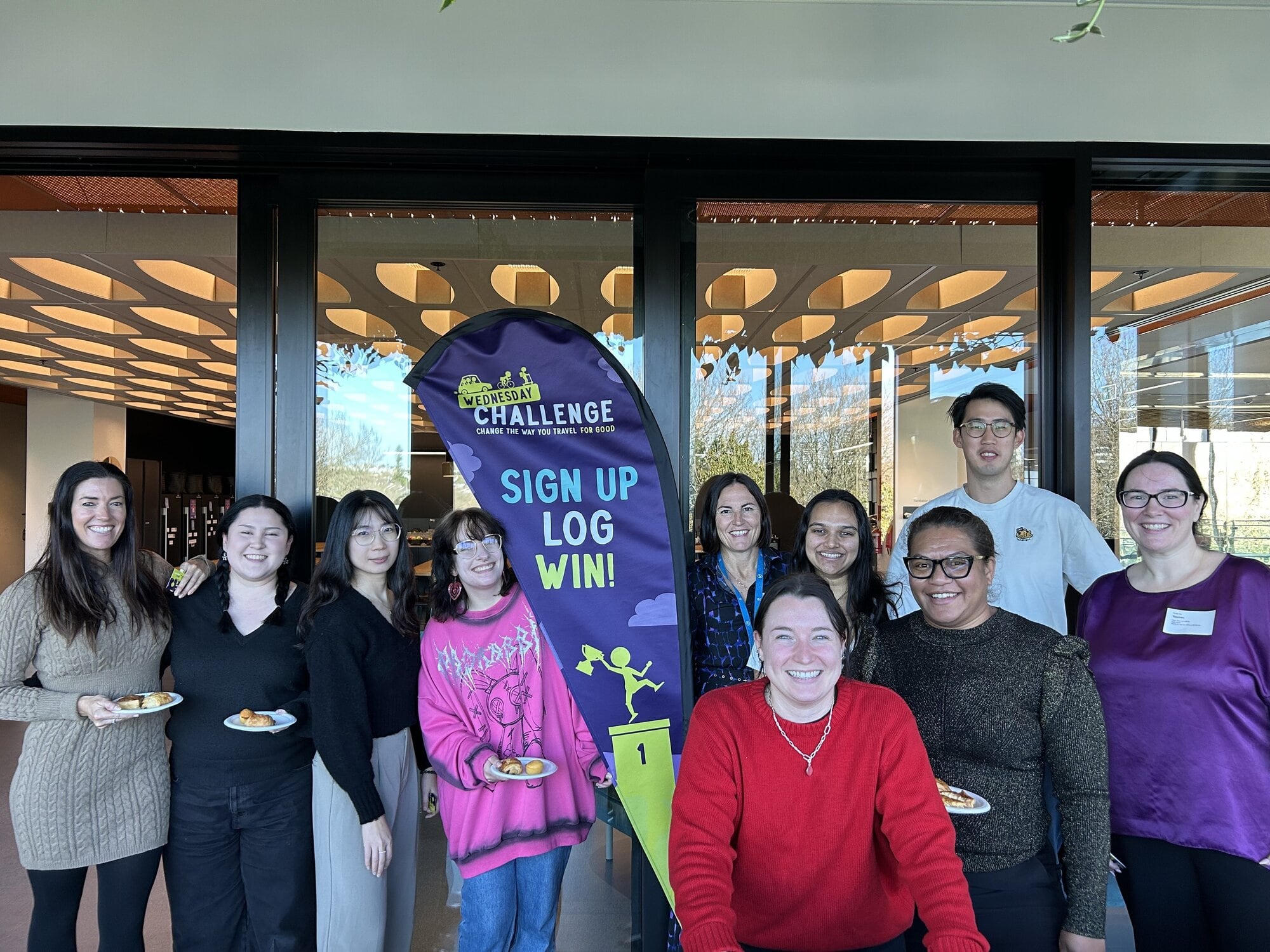  The Trade Me Auckland team who took out 9th place overall in the Auckland Challenge and 20th overall nationally. Photo / Supplied