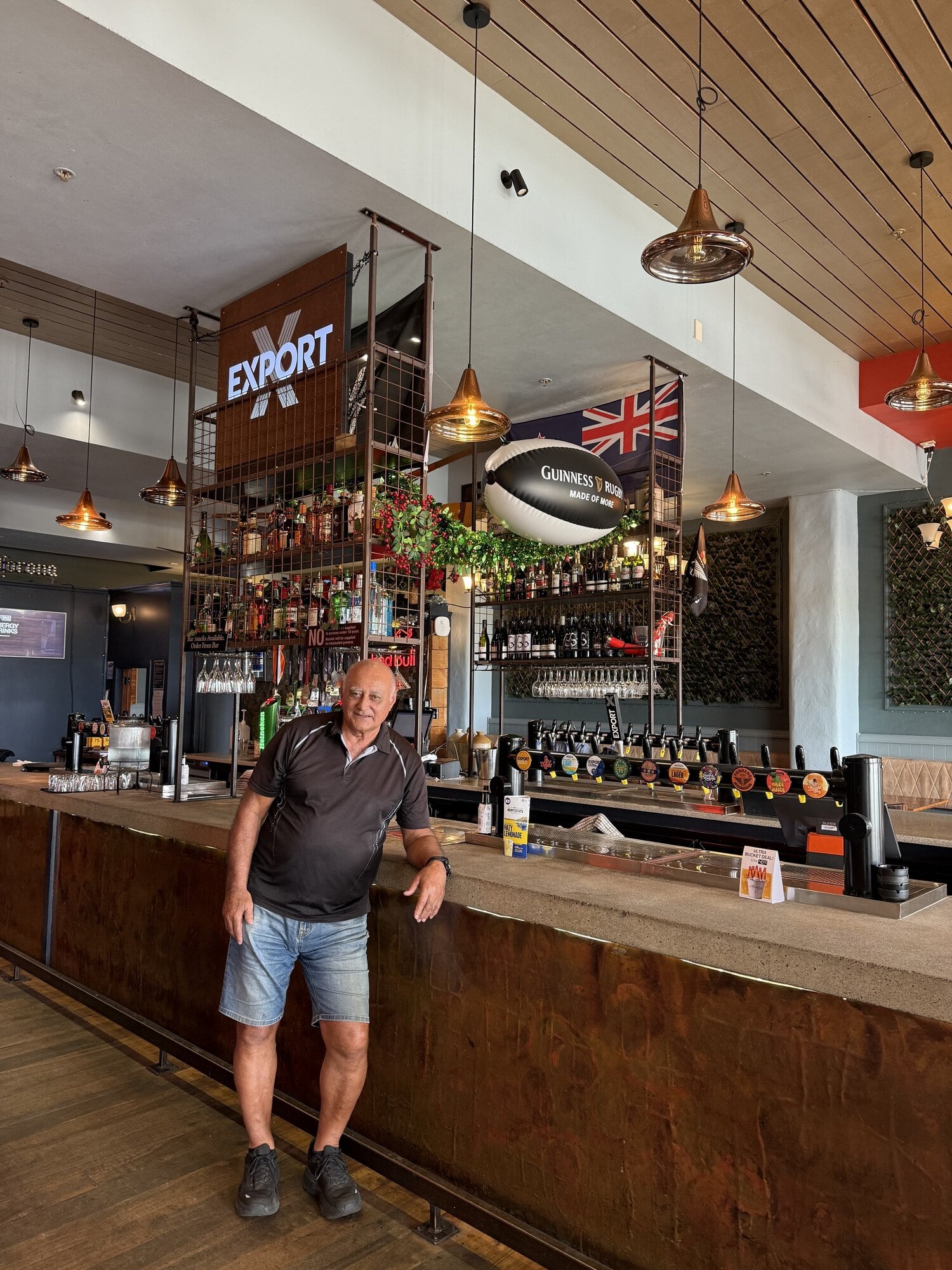 Cornerstone Bar owner Taute Tocker. Photo / Bijou Johnson