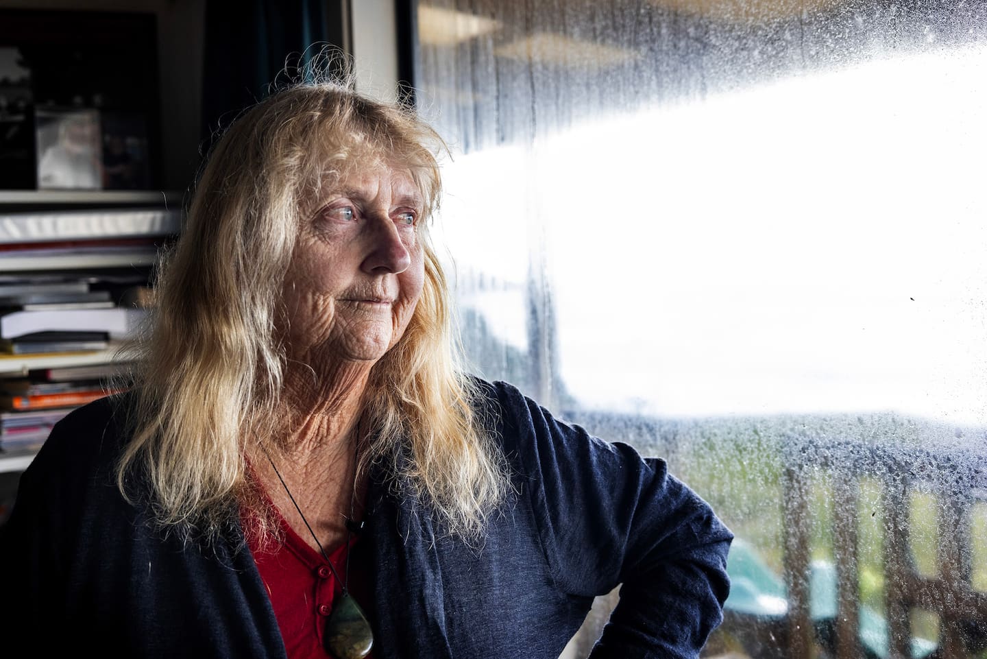 Resident of Sunset Beach in Port Waikato, Josephine Poland, said she doesn't know how long she has left in her home. Photo / Mike Scott