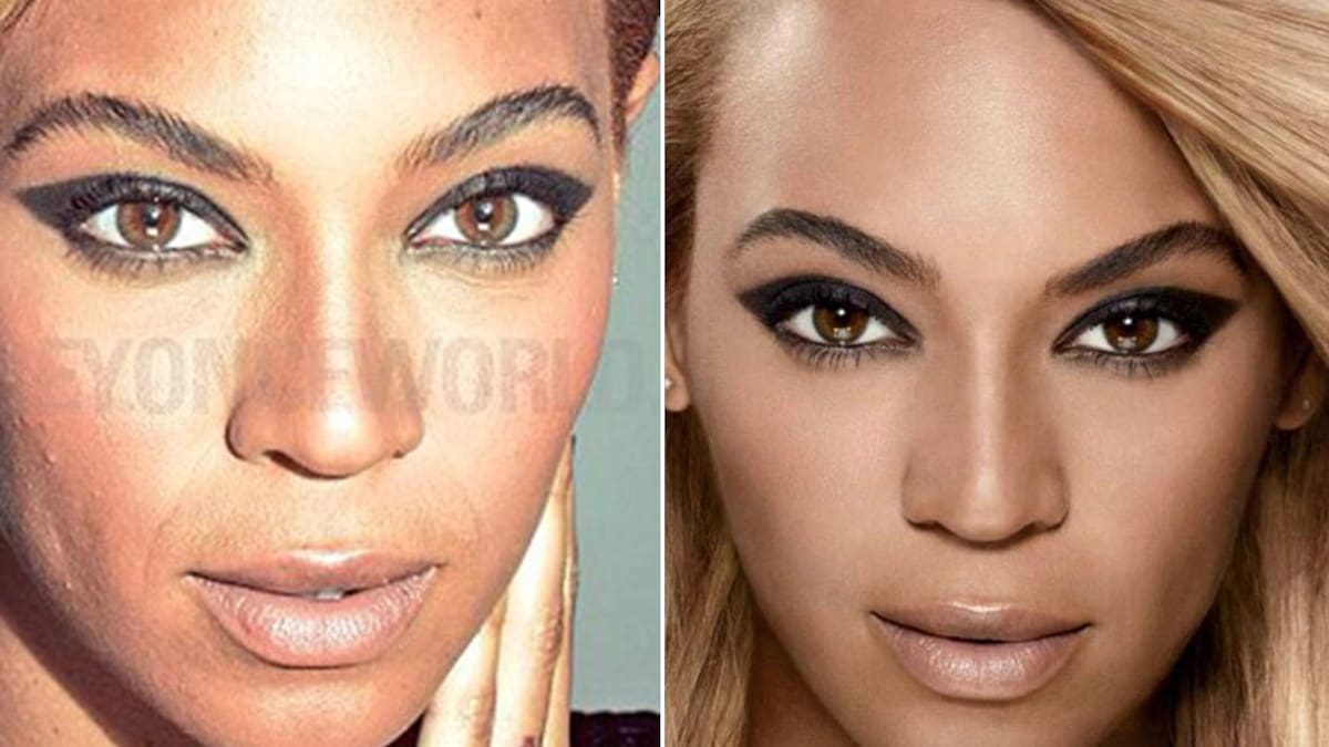 beyonce’s face change