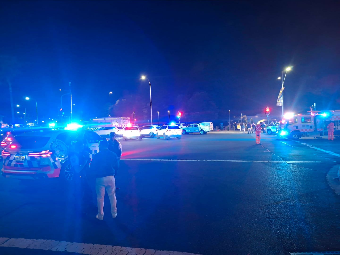 The scene at Bondi Beach in the aftermath of the shootings. Photo / Sam Sherry