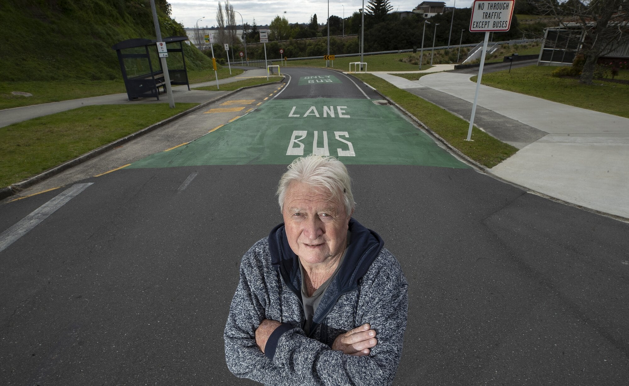 Hairini resident Graham Hopkins asked the council to reopen Hairini St in 2020. Photo / John Borren