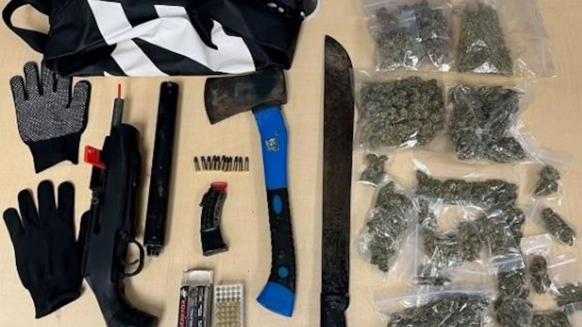Fleeing vehicle leads cops to South Auckland weapons, drug haul Fleeing vehicle leads cops to South Auckland weapons, drug haul