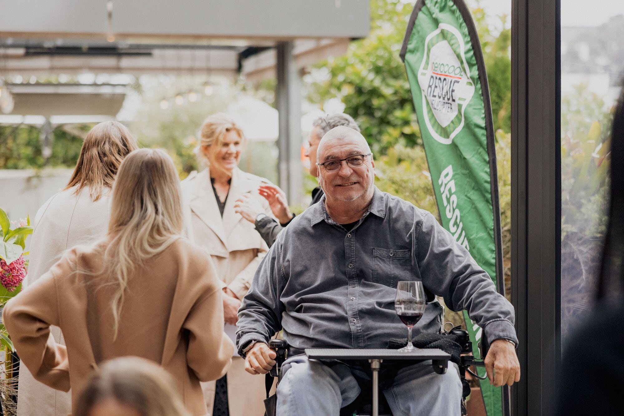 Bryce McFall was in an accident in 2002, where an air ambulance helicopter saved his life. Photo / Nicole Troost