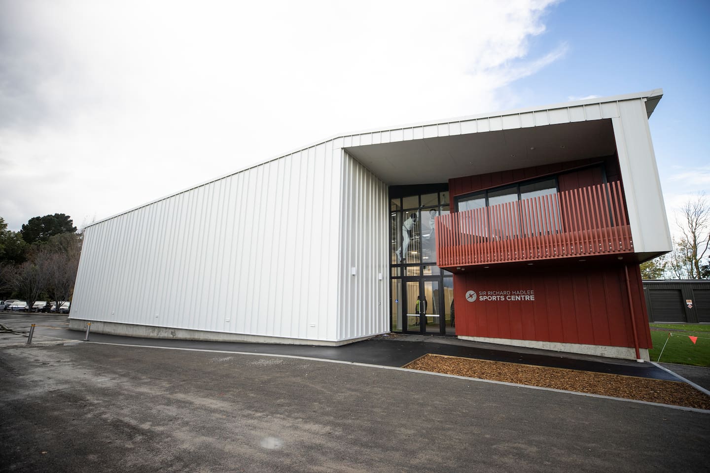 The Sir Richard Hadlee Sports Centre in Christchurch. Photo / George Heard