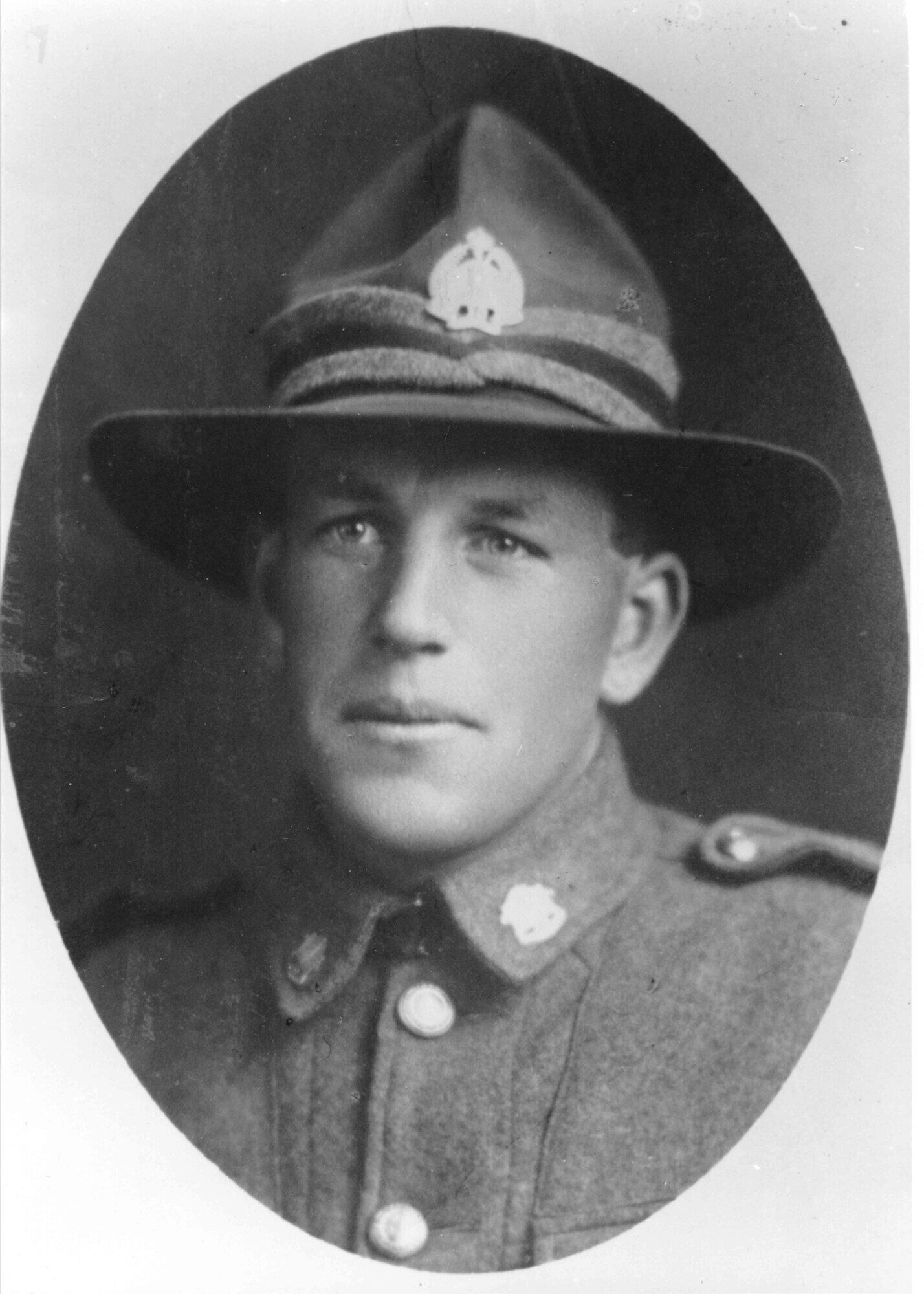 Douglas Knight was attached to the 6th Hauraki Company, Auckland regiment in the Lewis gun section. He was notably the only man in his team to master operating captured German machine guns. He died on September 1, 1918, while trying to bring back a wounded corporal. Photo / Supplied