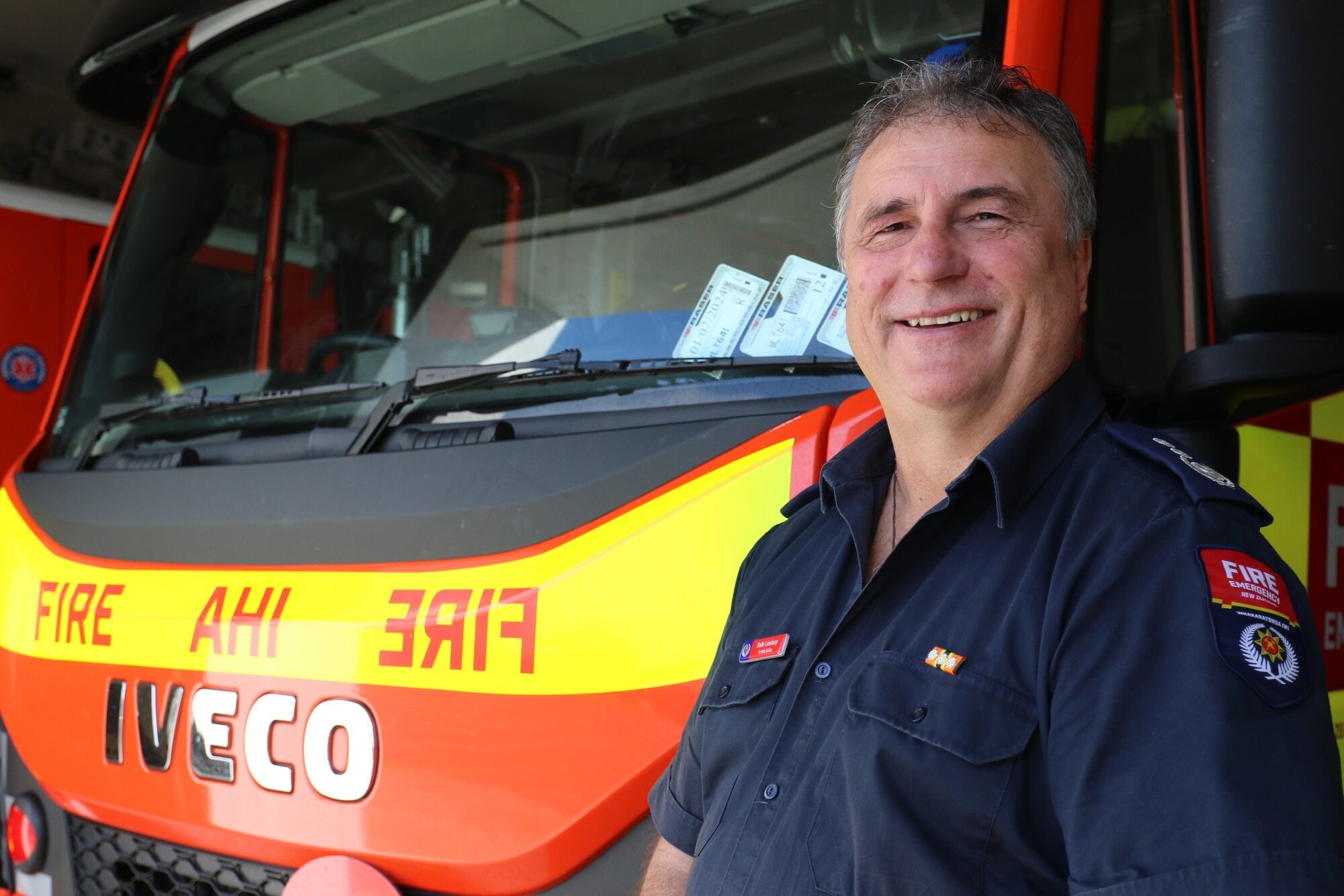  Dale Lindsay has been a firefighter for nearly 40 years.