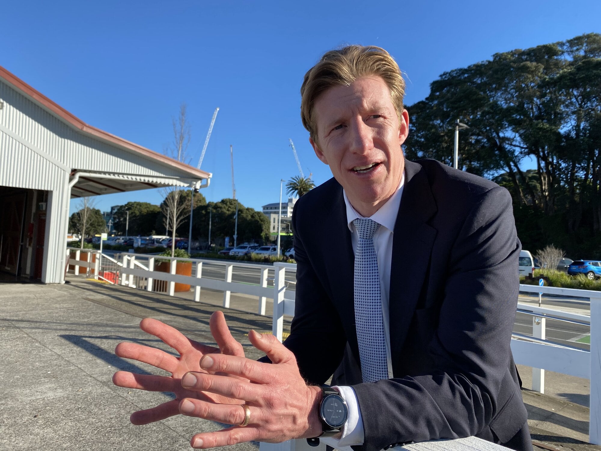 Tauranga MP Sam Uffindell.  Photo / Rosalie Liddle Crawford