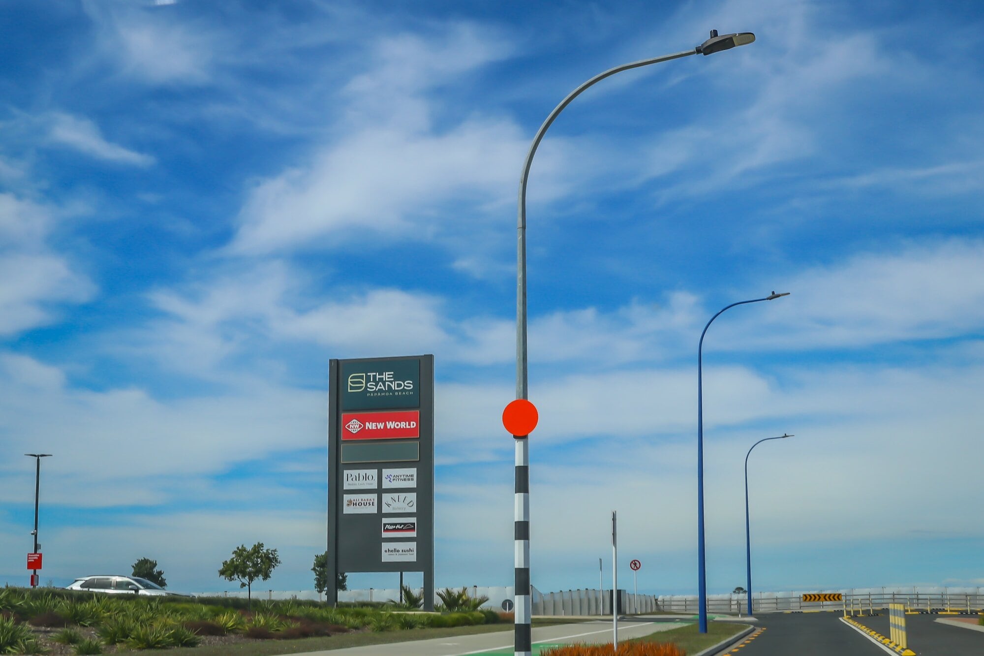 The Sands town centre, with improved access expected to boost patronage when the interchange opens. Photo / Kelly O'Hara