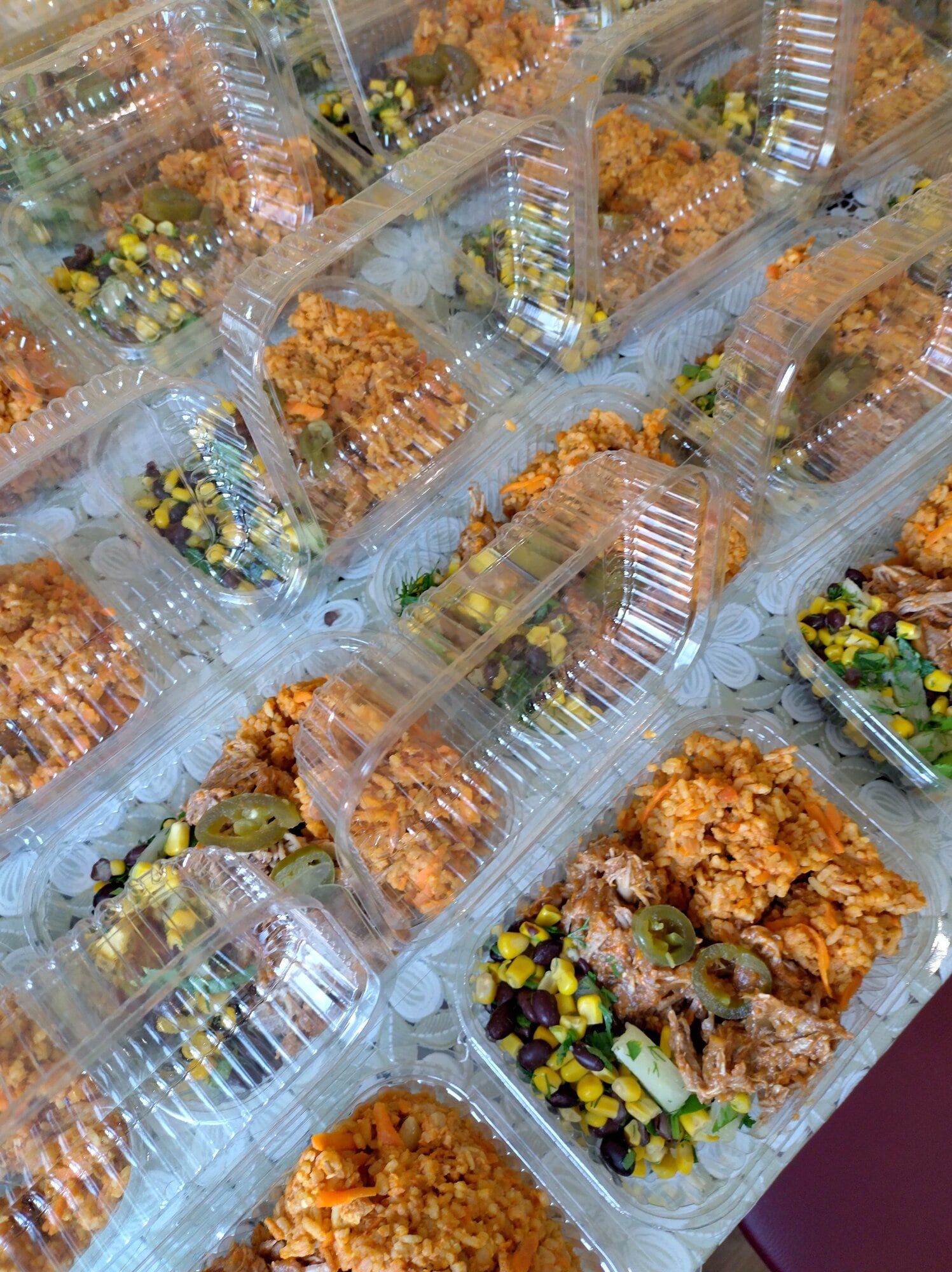  Meals prepared by &lsquo;Never Alone &ndash; Humanitarian Kitchen&rsquo; in Ukraine.  Photo / Supplied