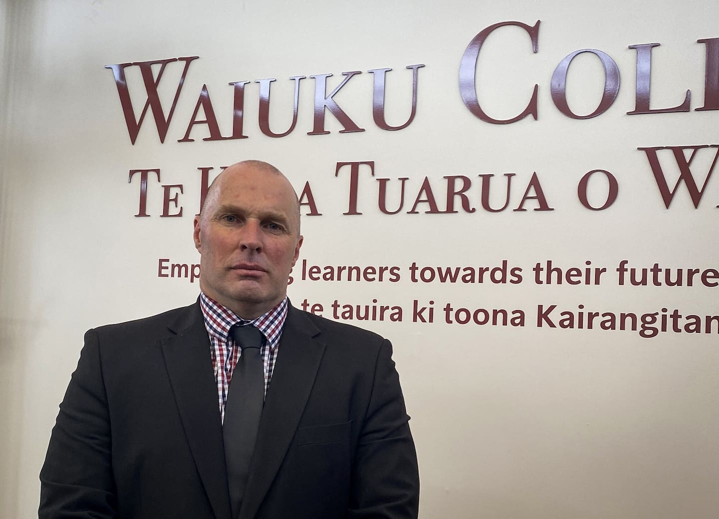 Waiuku College principal Stuart Kelly. Photo / Cherie Howie