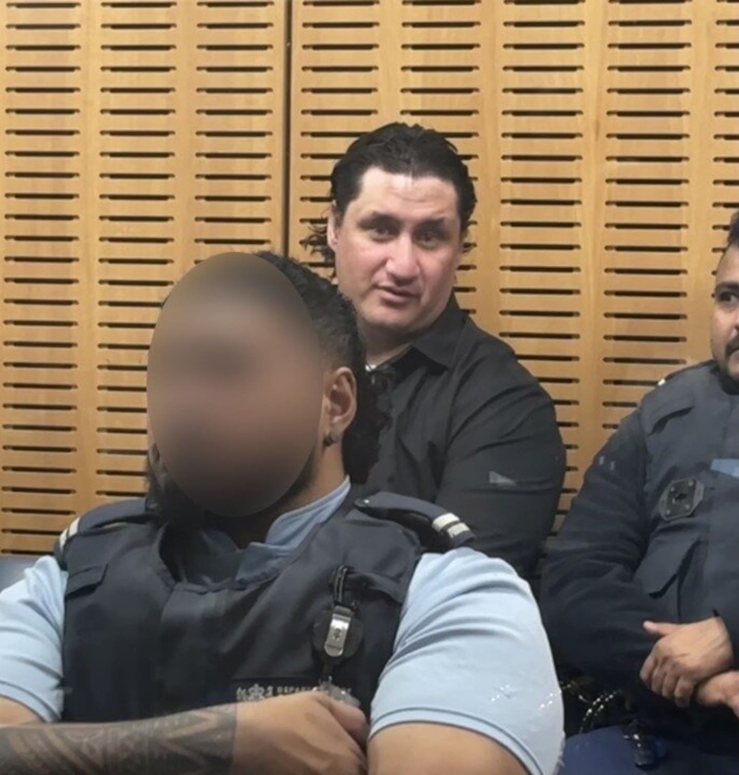 Tribesmen Aotearoa prospect Dean Collier in the High Court at Hamilton today. Photo / Belinda Feek