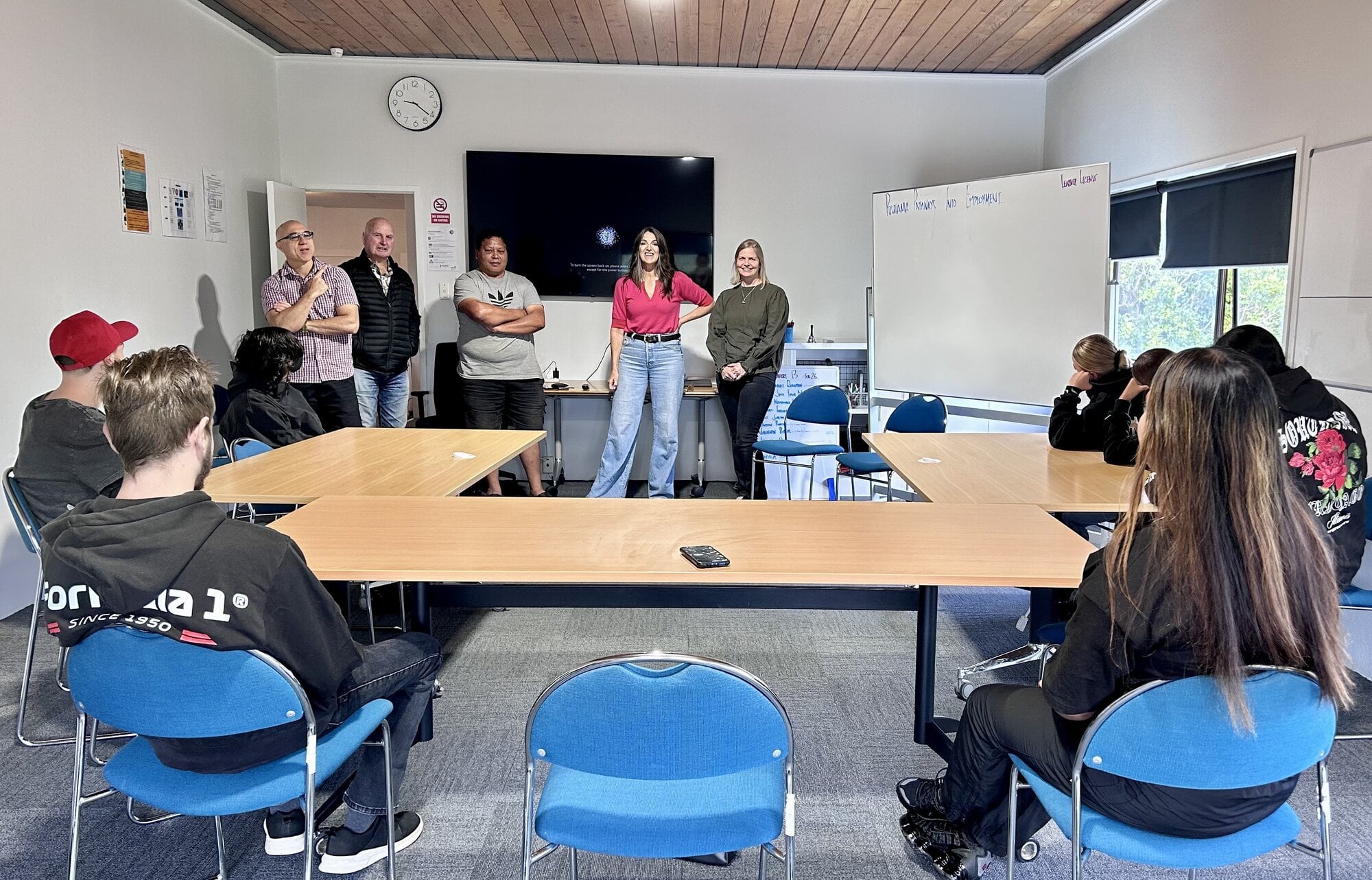 Poutama - Pathway Into Employment’s first cohort for 2026. Photo / Supplied