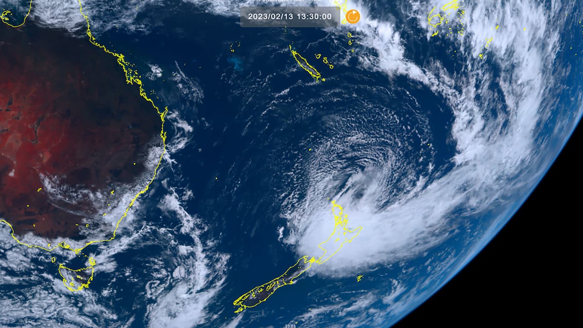 Watch: Jaw-dropping video from space reveals Gabrielle's deadly track to NZ