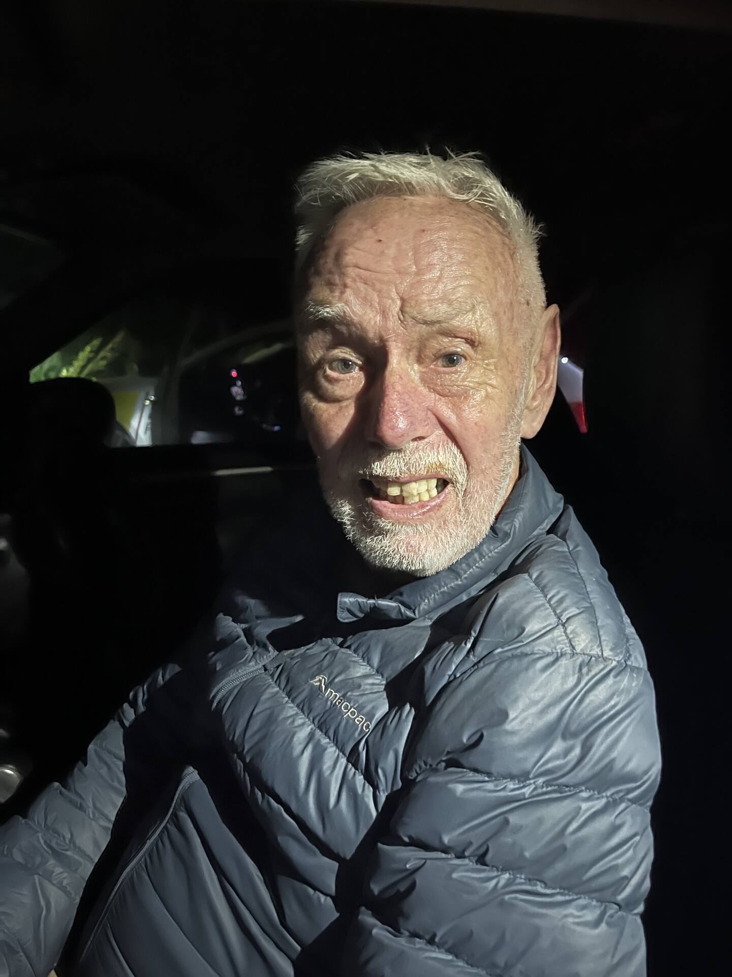 When he was last seen, Graham Russell Smith was wearing a dark blue puffer jacket. Photo / NZ Police