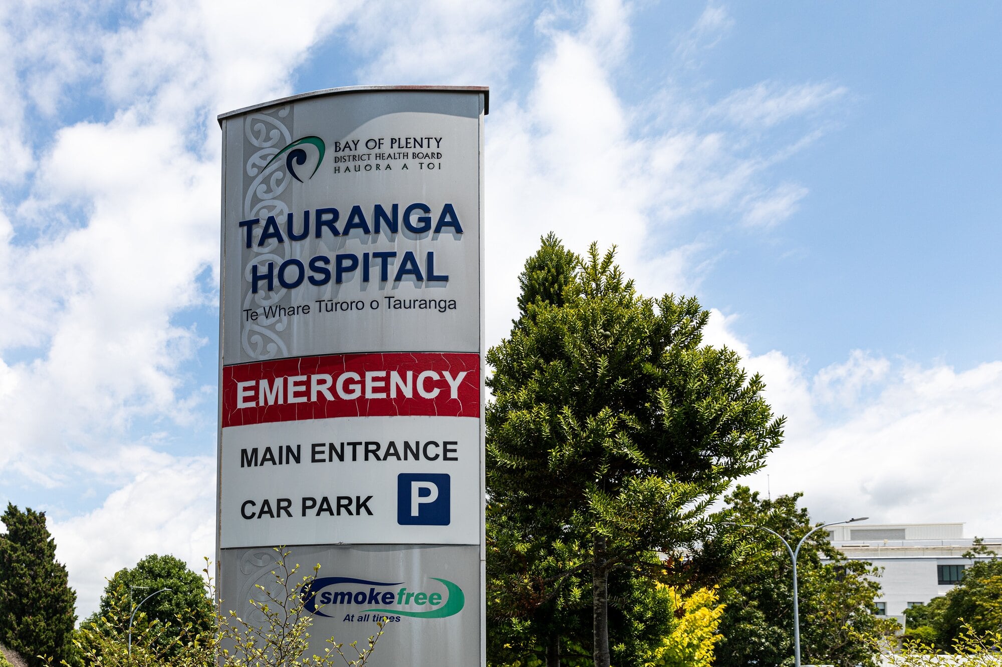 The site earmarked for the lodge is near Tauranga Hospital. Photo / NZME