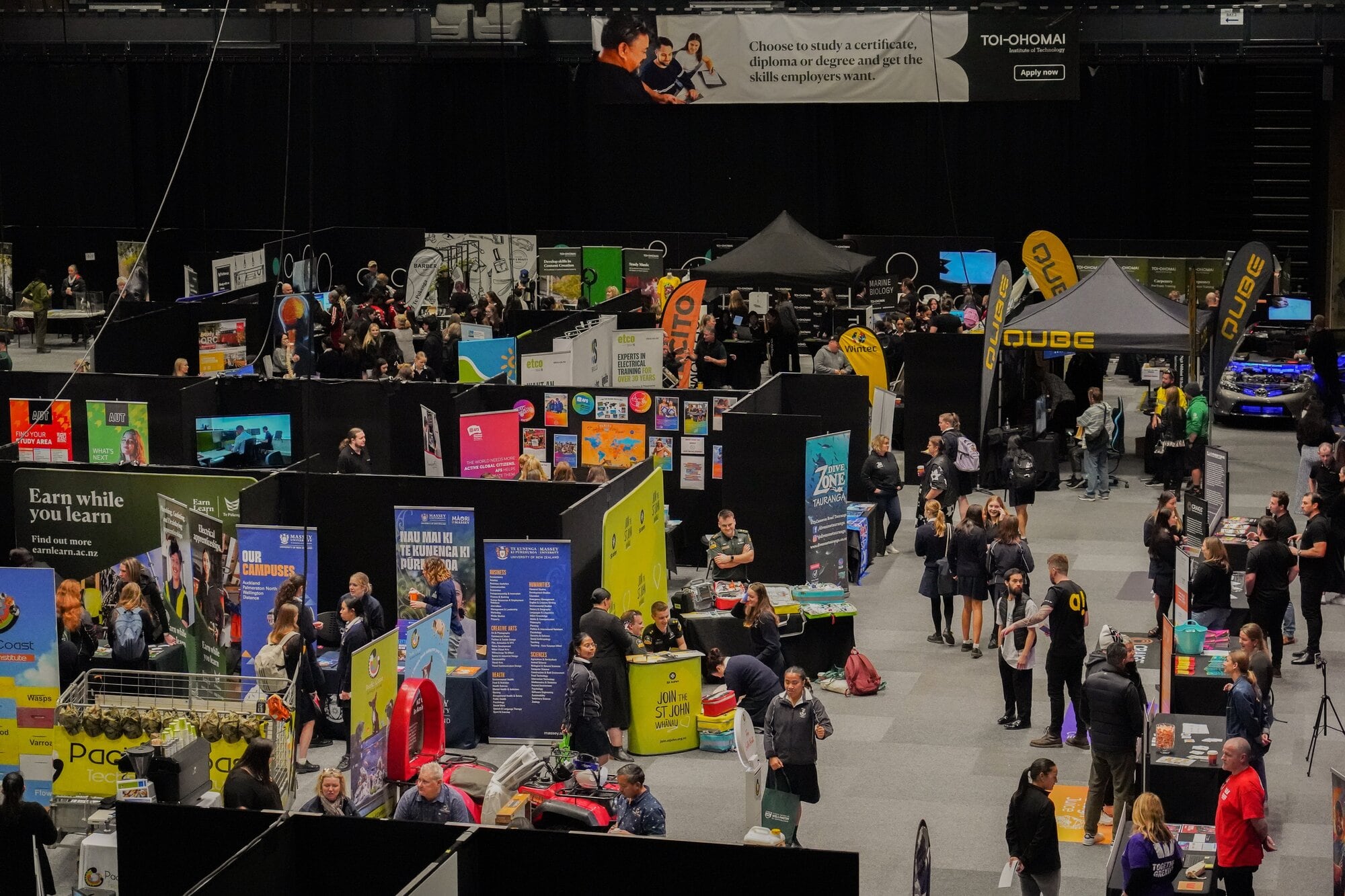  People can explore career and training opportunities over two days. Photo / Supplied