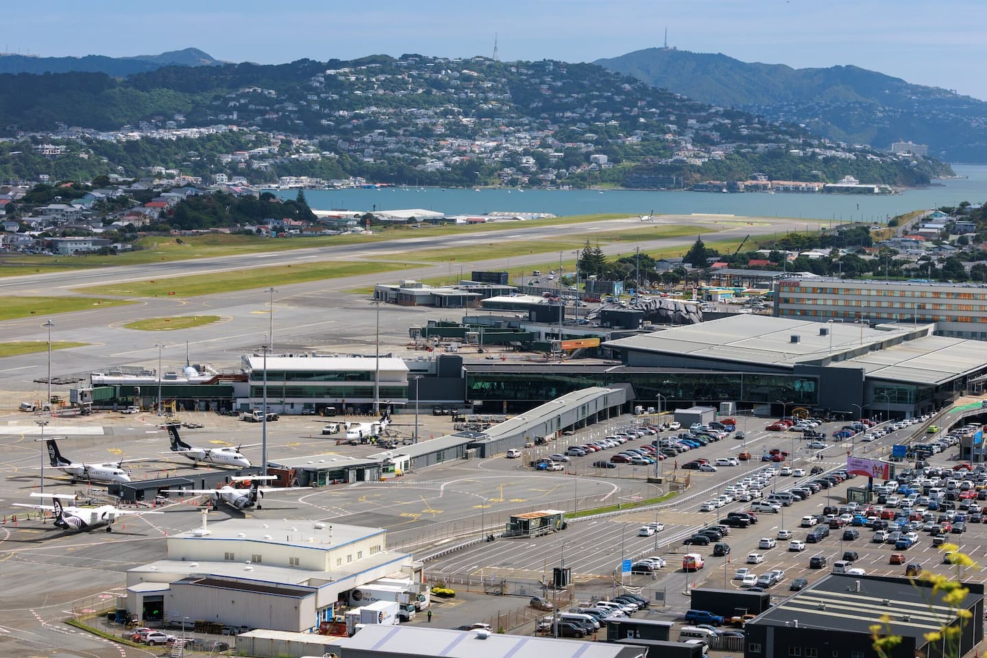 Wellington is expecting its busiest April in years, with over 100,000 visitors coming to the capital for various events. Photo / Mark Mitchell