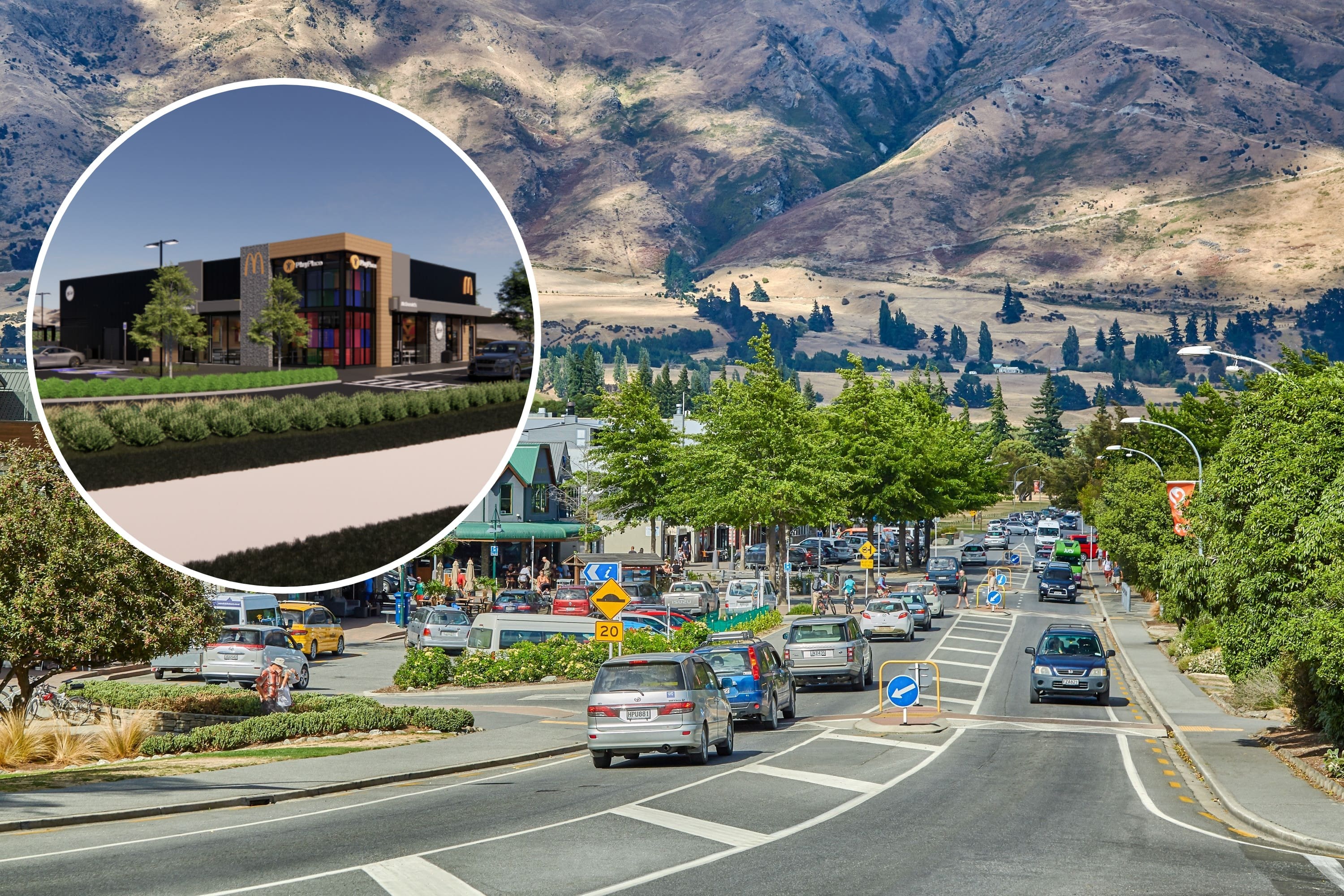 McDonald gets consent for 24 - hour drive - through in Wānaka Three Parks