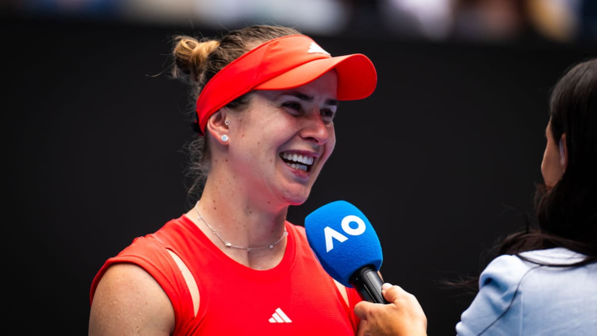 Watch: Svitolina delivers pro-Ukraine message after beating Russian opponent Watch: Svitolina delivers pro-Ukraine message after beating Russian opponent