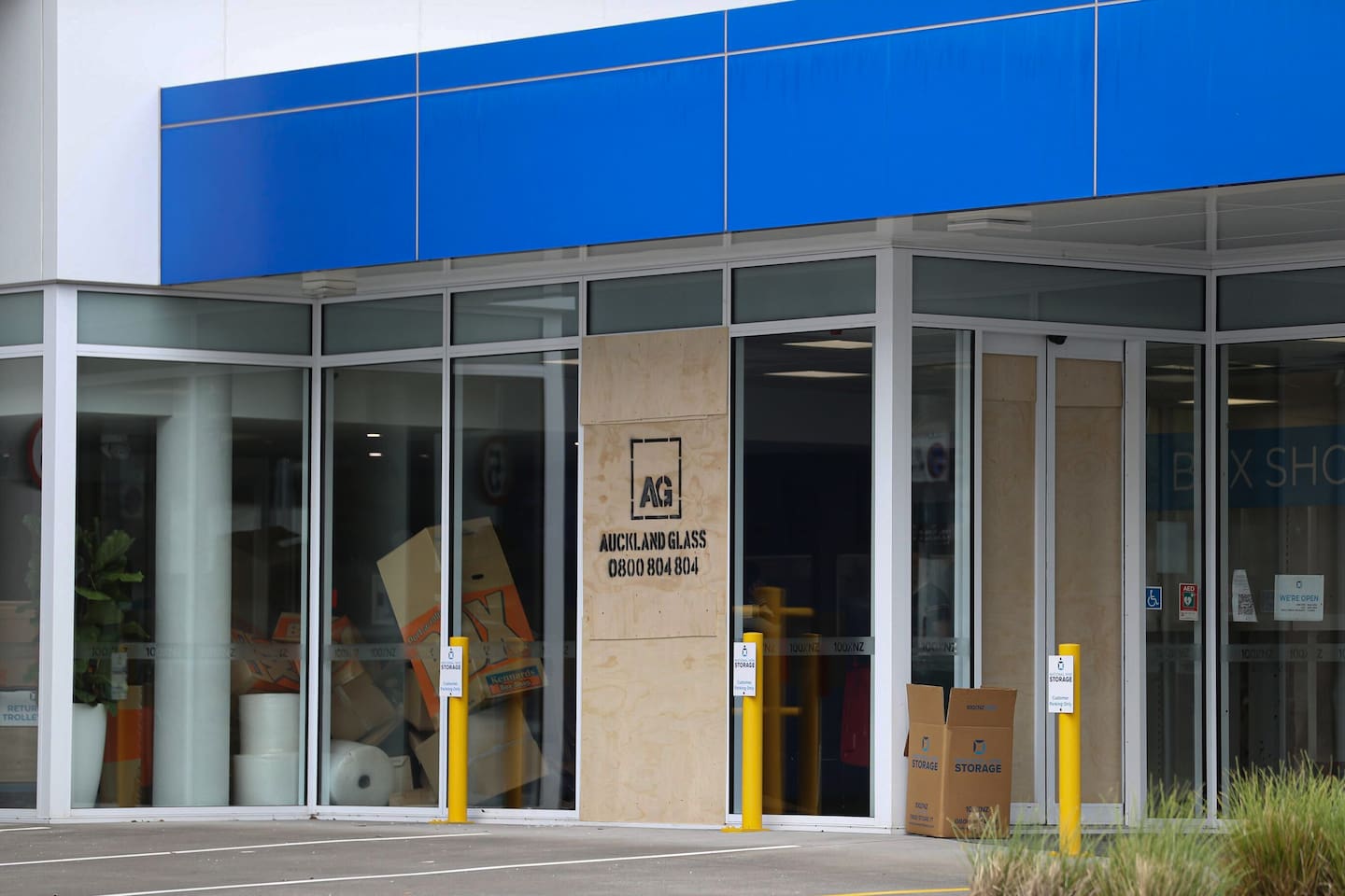 Investigations are under way after a suspicious fire at National Mini Storage on Manukau Rd in Epsom. Photo / NZHerald