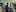 Prime Minister Christopher Luxon (front) speaks to media in Christchurch alongside Conservation Minister Tama Potaka (left) and Tourism Minister Louise Upston at the National conference. Photo / Adam Pearse