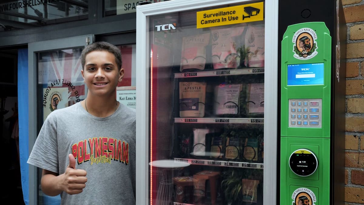 Introducing NZ’s first kava vending machine Introducing NZ’s first kava vending machine